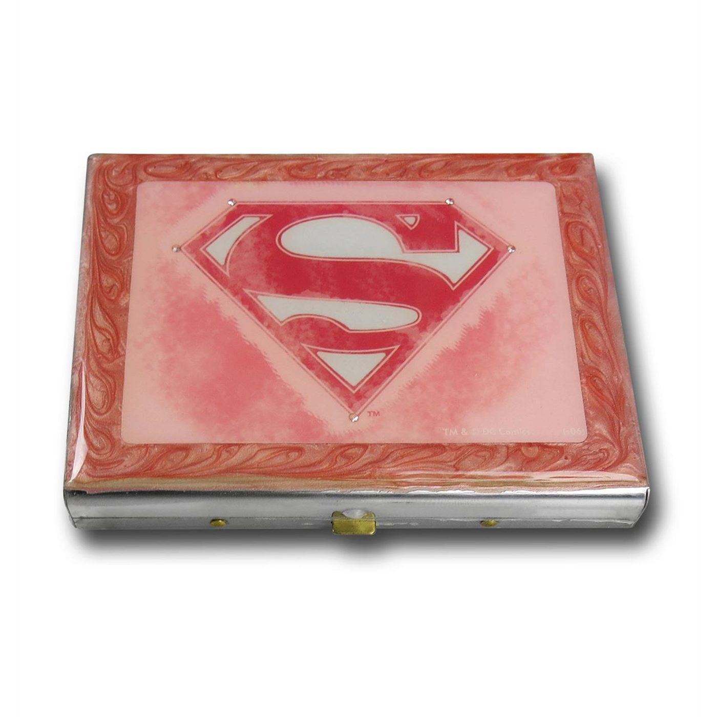 Supergirl Symbol Metal Tin Box