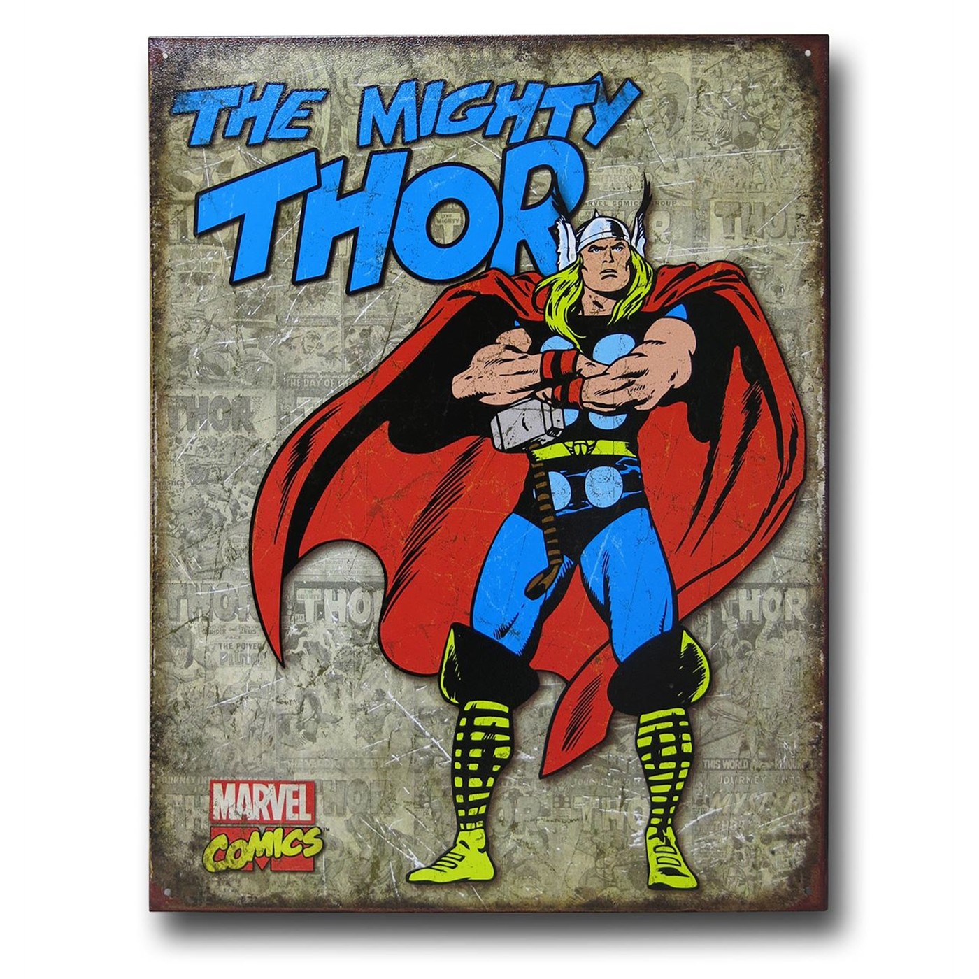 Thor Mighty Tin Sign