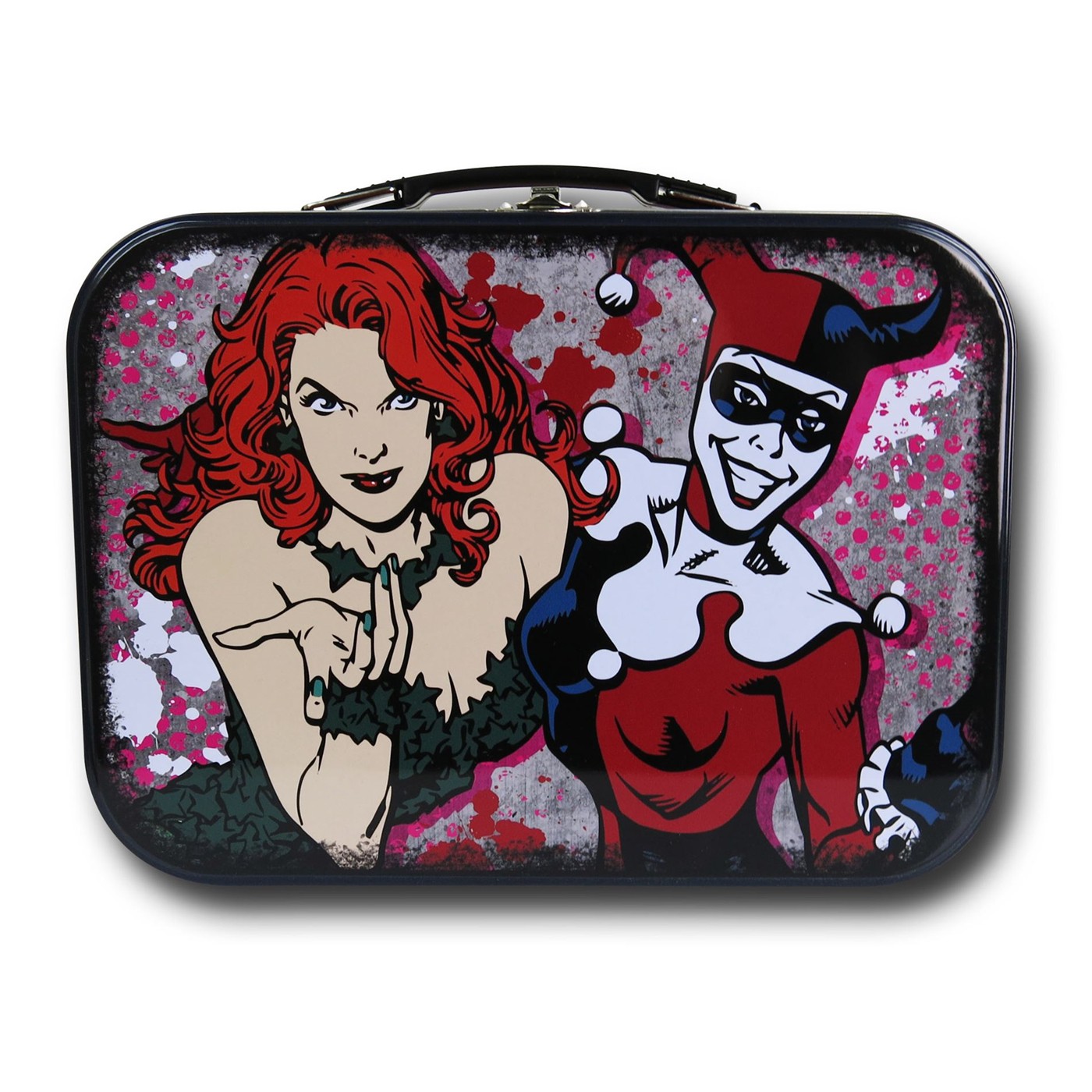 Harley Quinn and Poison Ivy Tin Lunchbox
