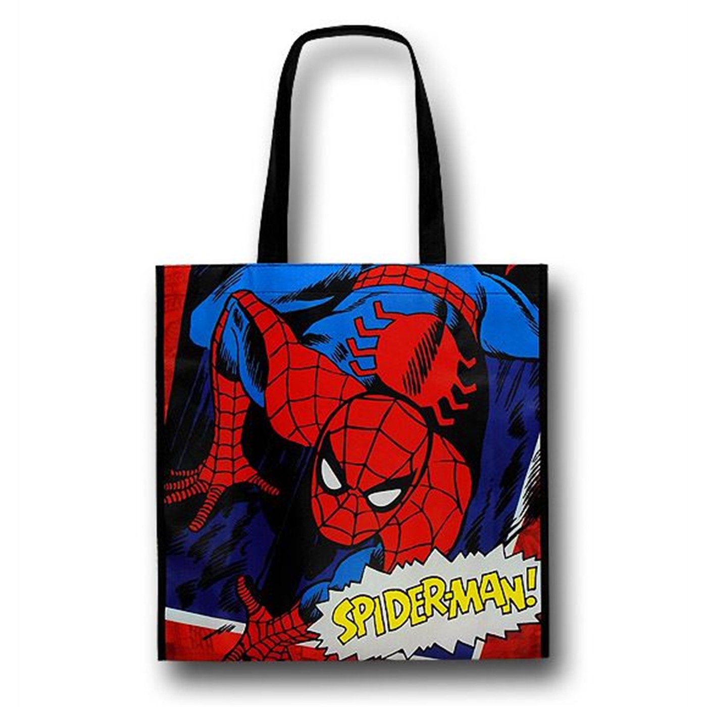 Spiderman Crawler Recycled Shopping Tote