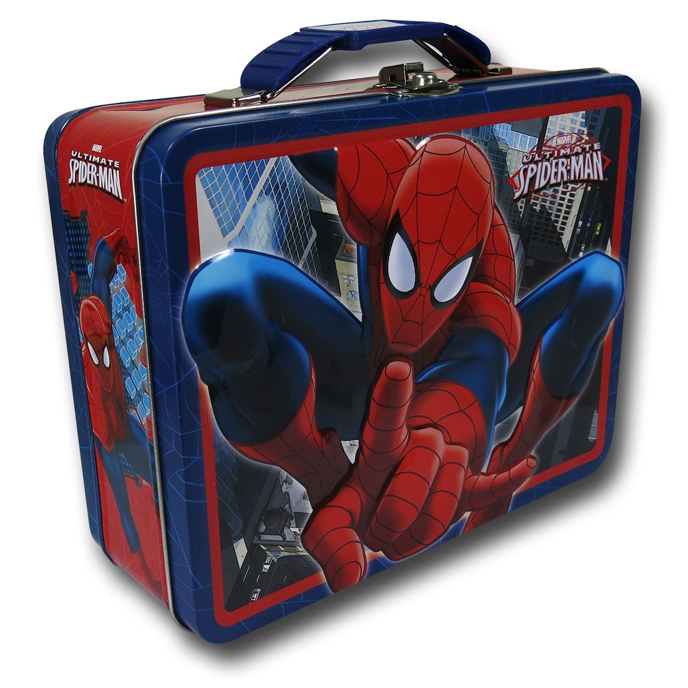 Spiderman Swing Square Tin Lunchbox