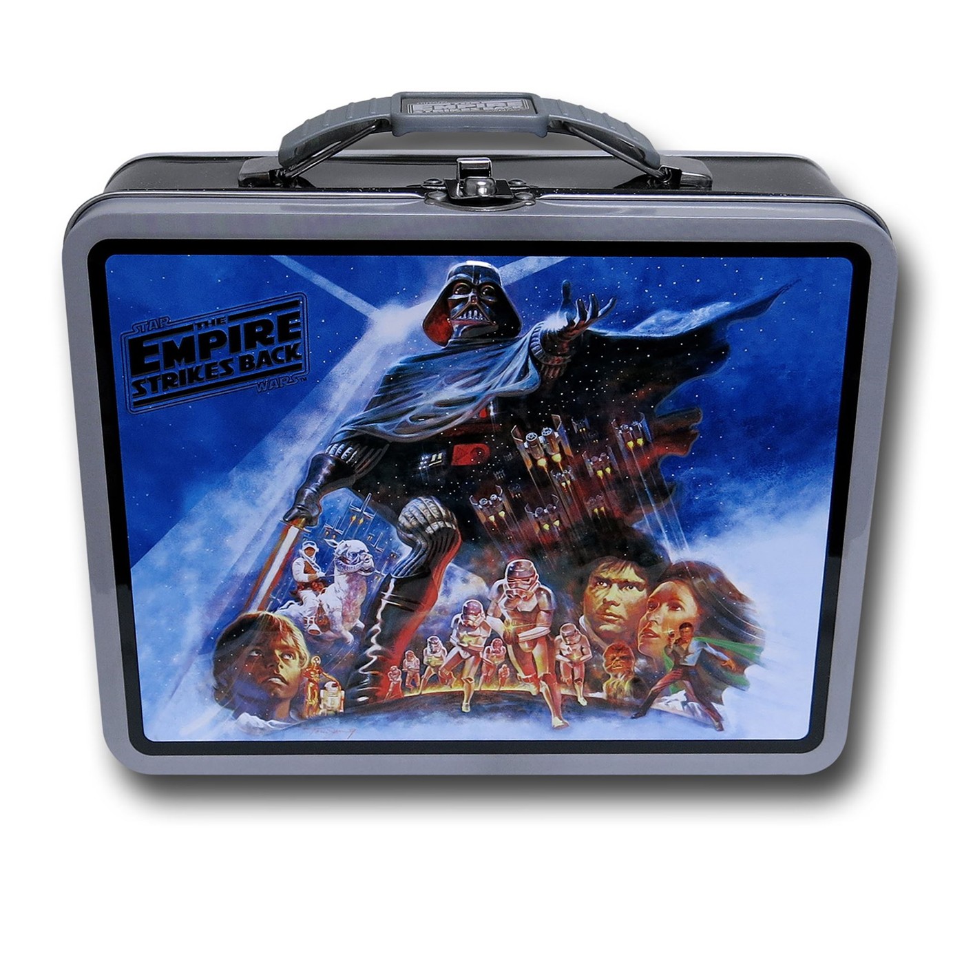 Star Wars Empire Strikes Back Square Tin Lunch Box