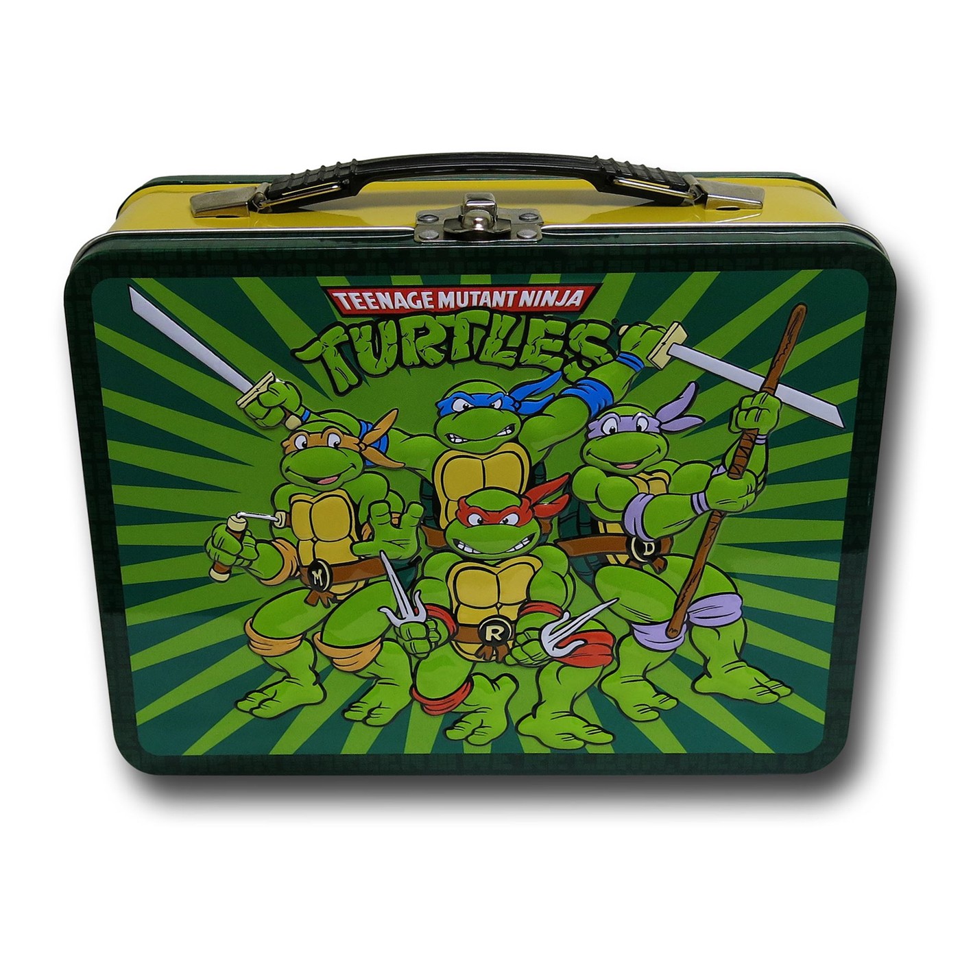 TMNT Fearsome Foursome Tin Lunch Box