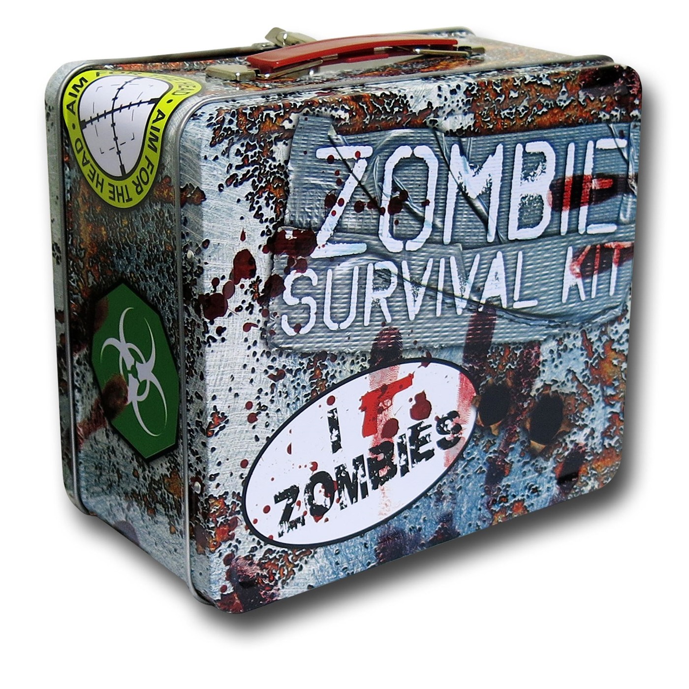 Zombies Survival Kit Tin Tote