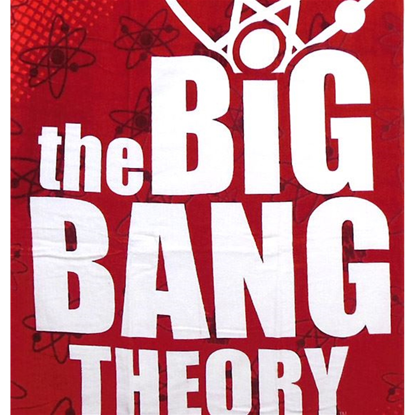 Big Bang Theory Logo Beach Towel