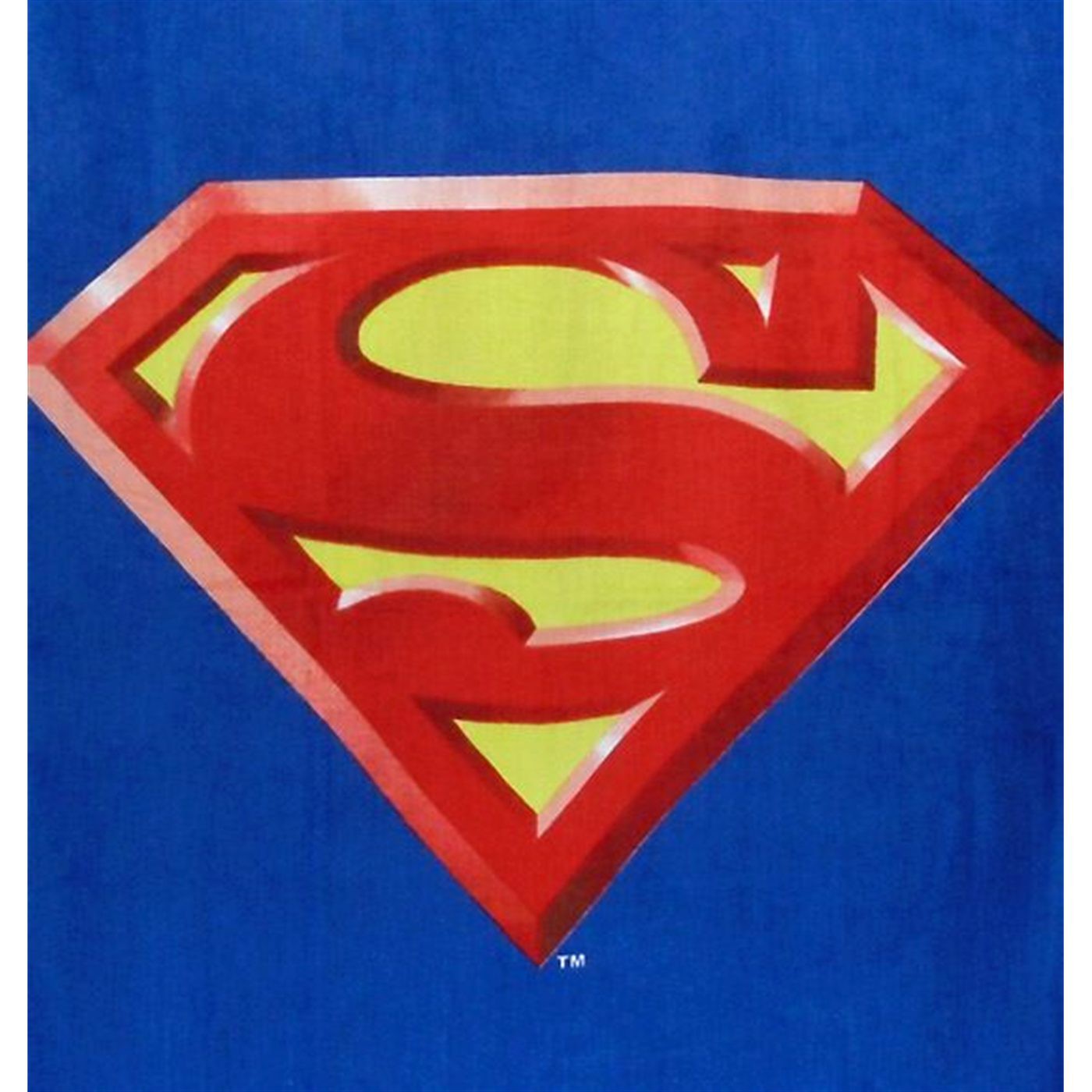 Superman Symbol Beach Towel