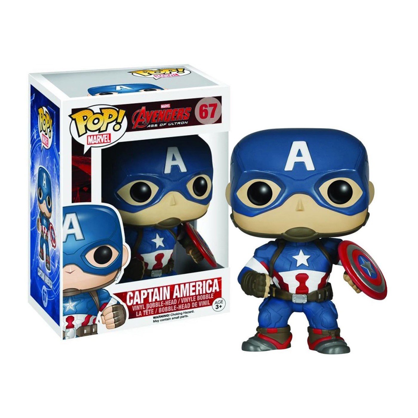 Captain America Avengers AoU Pop Vinyl Bobble Head