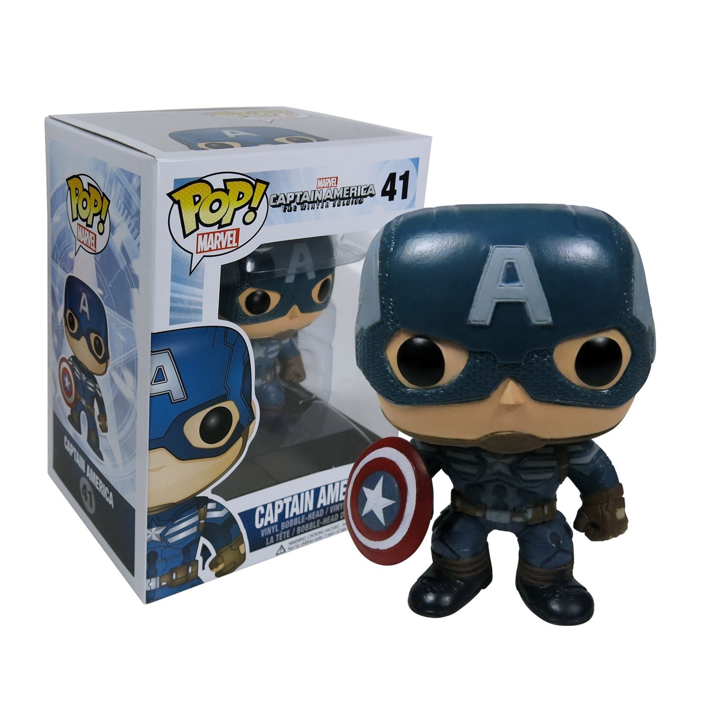 Captain America 2 Cap Pop Bobblehead