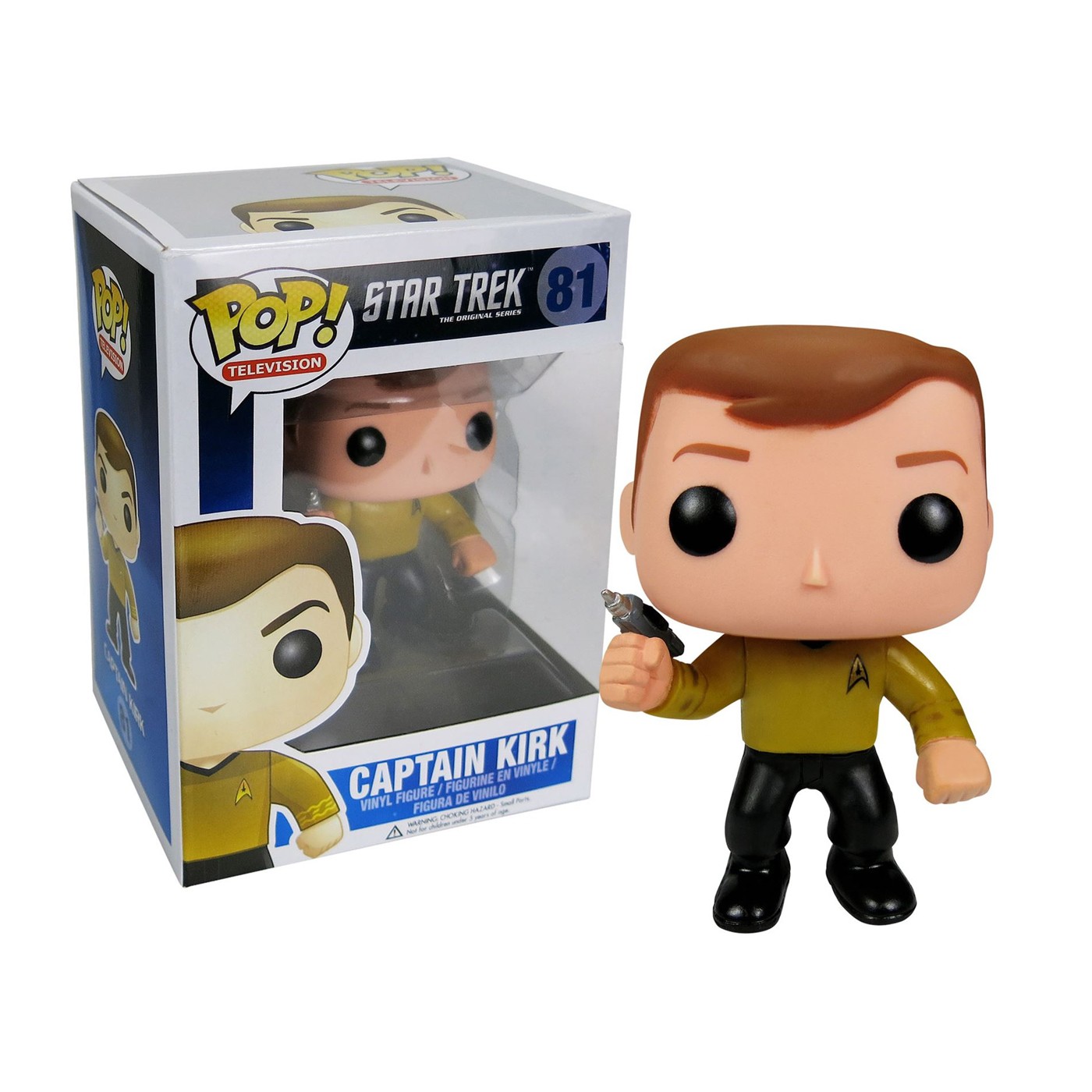 Star Trek Kirk Pop Vinyl Figure