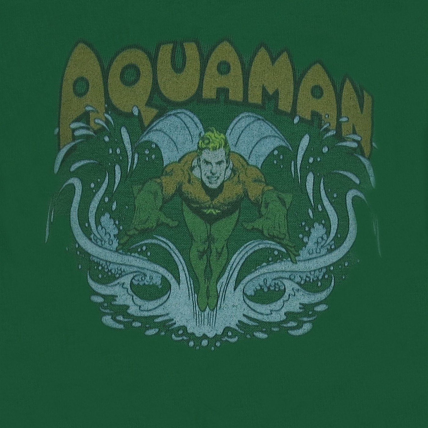 Aquaman Green Swimmer Kids T-Shirt