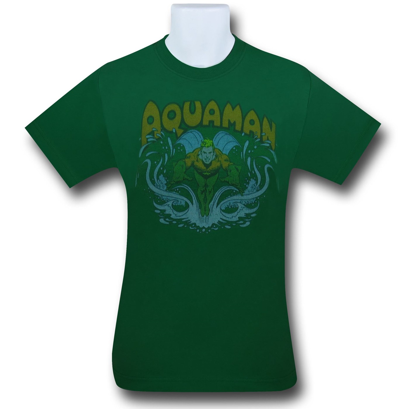 Aquaman Green Swimmer Kids T-Shirt