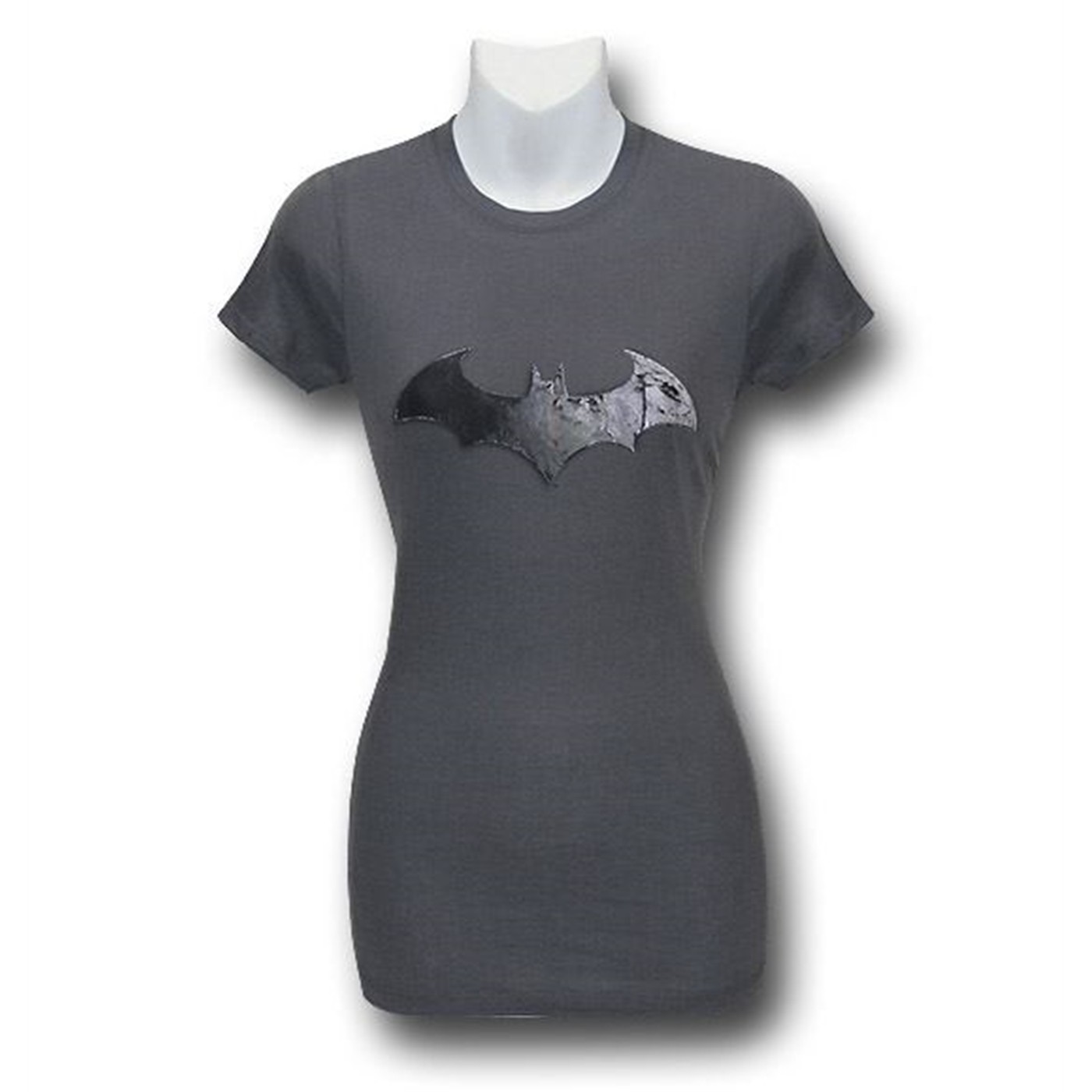 Arkham City Bat Symbol Juniors T-Shirt