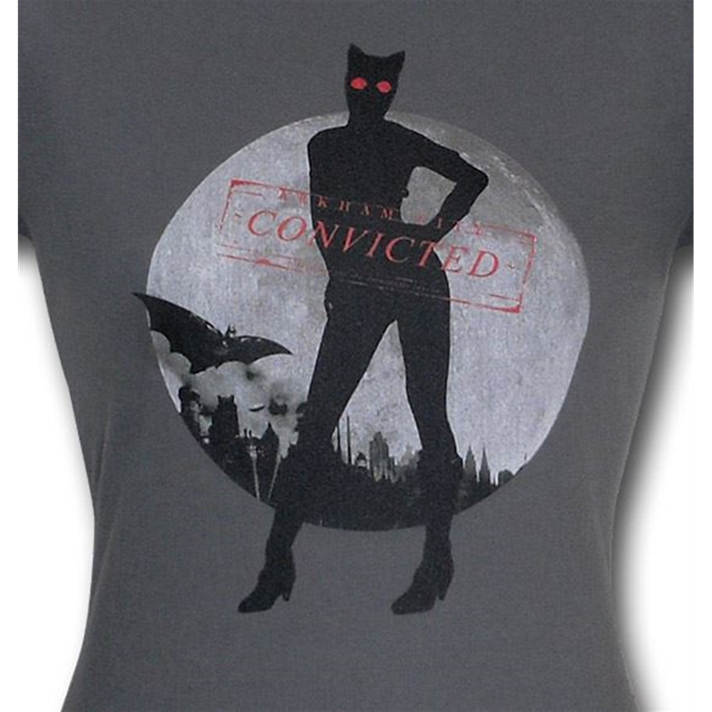 Arkham City Catwoman Convicted Women's T-Shirt