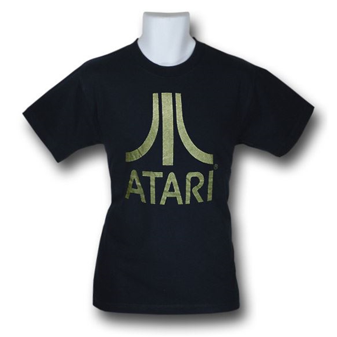 Atari Metallic Symbol Navy T-Shirt