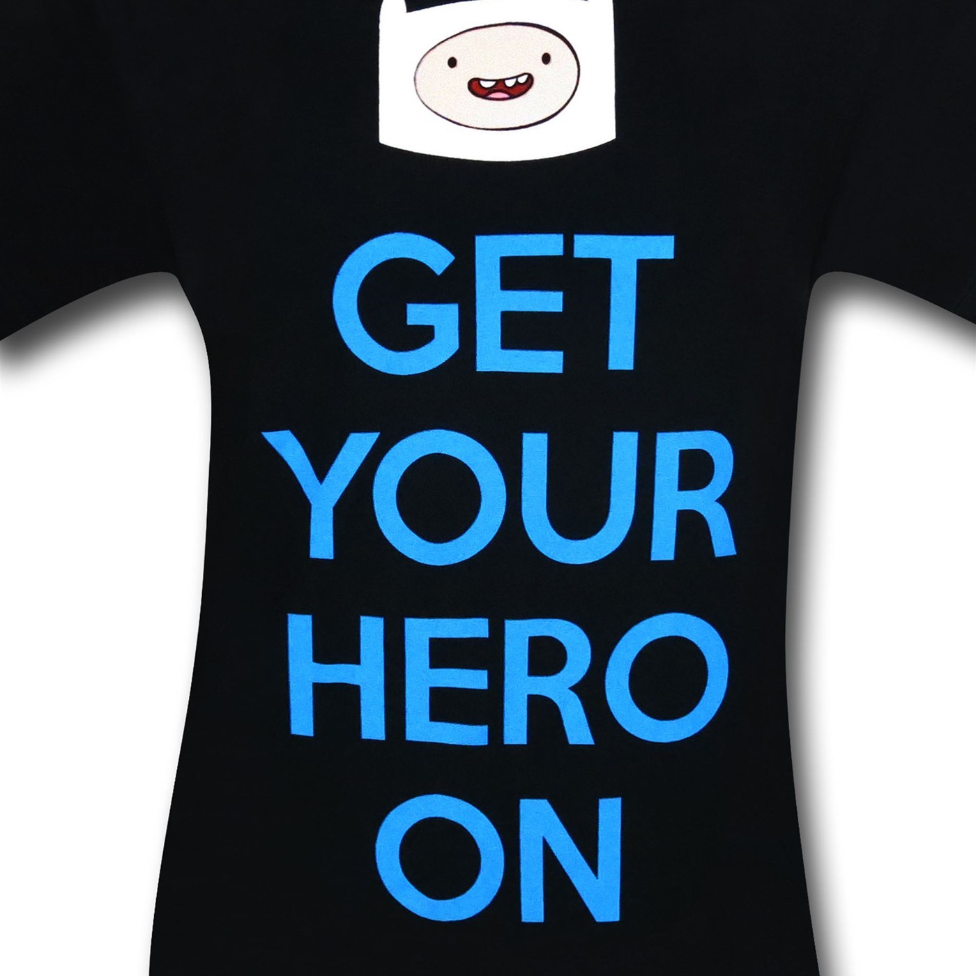 Adventure Time Hero On T-Shirt
