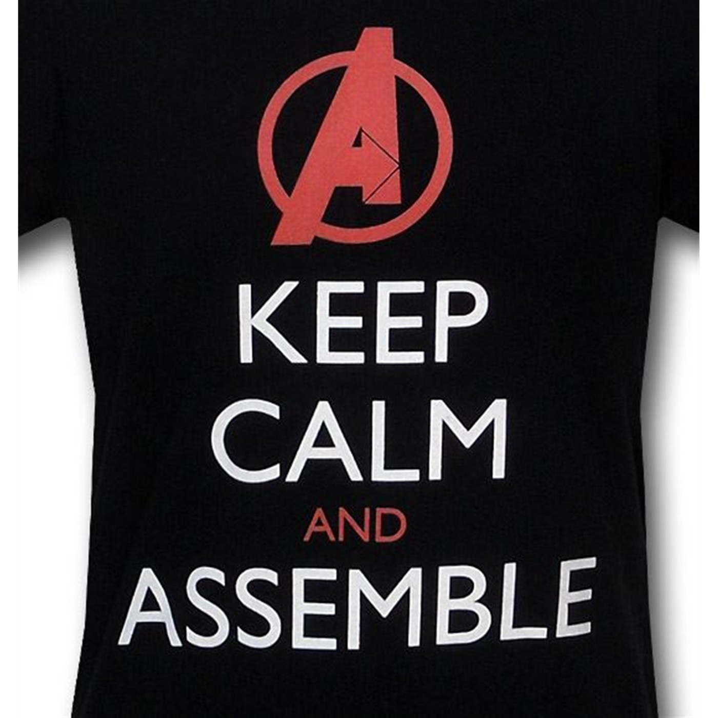 Avengers Keep Calm 30 Single T-Shirt