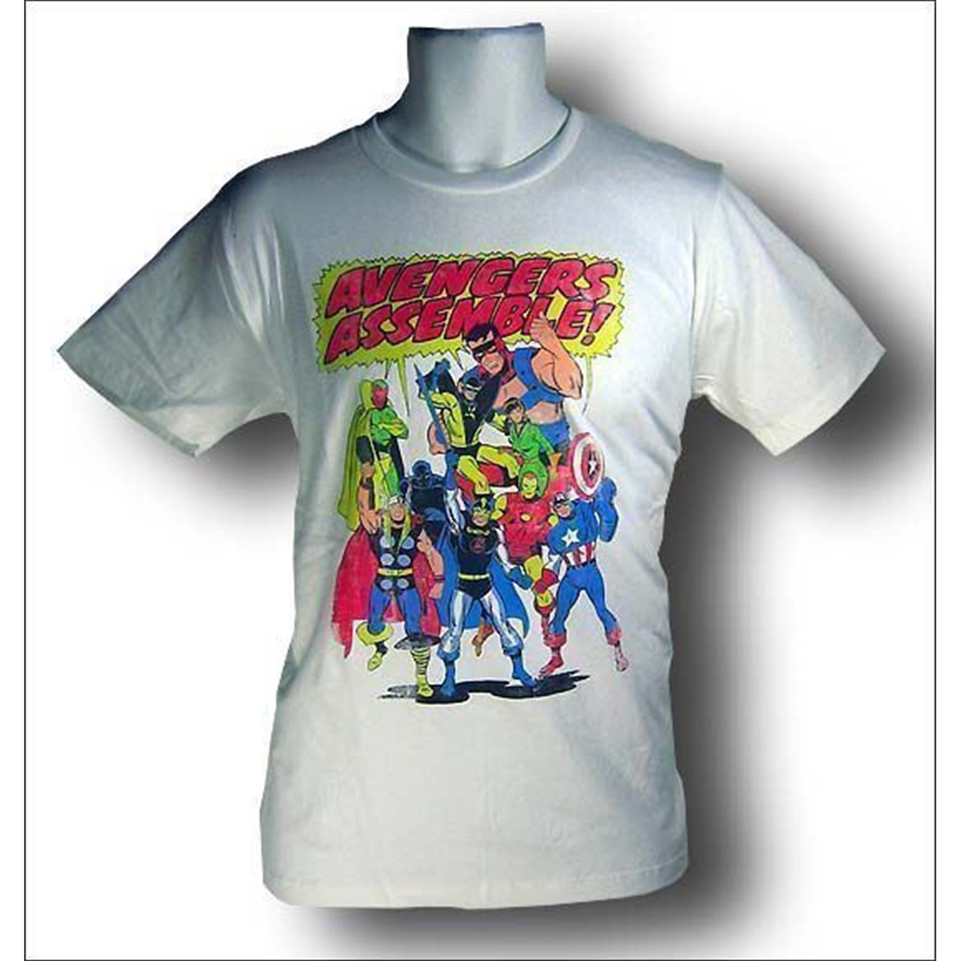 Avengers Team Avengers Distressed T-Shirt