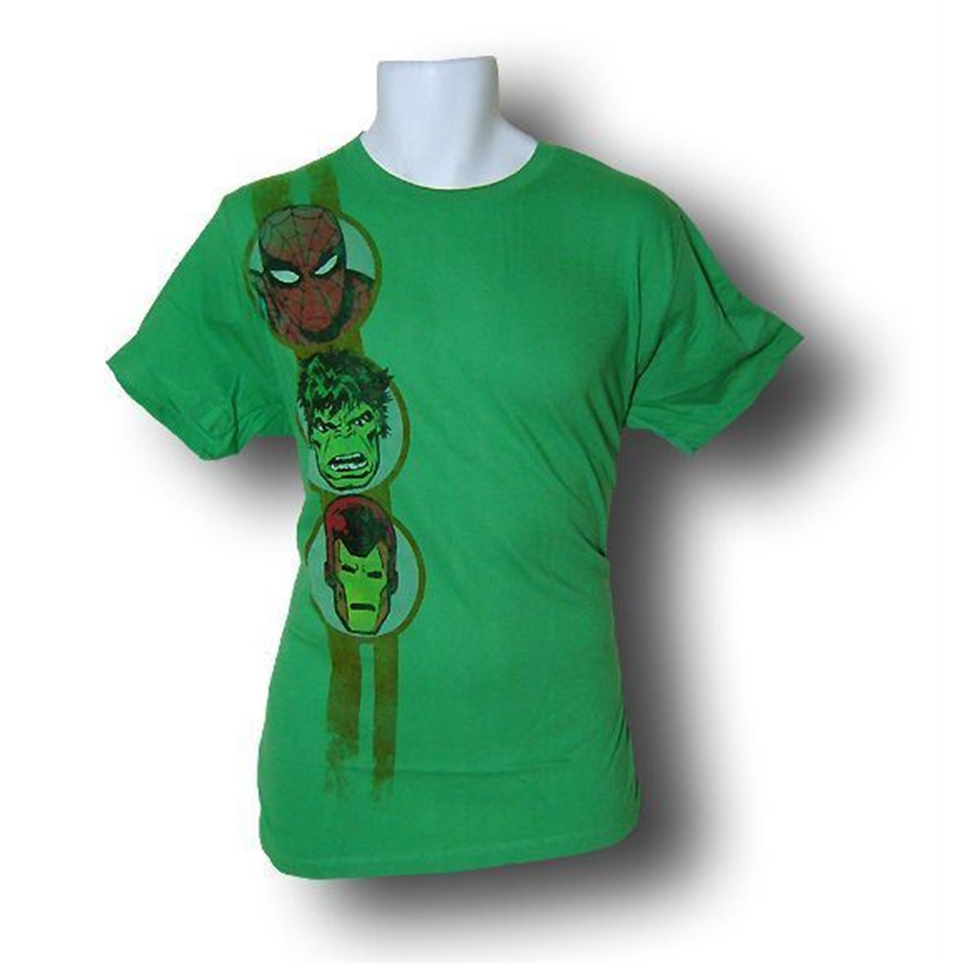 Avengers Green Team Stripe T-Shirt