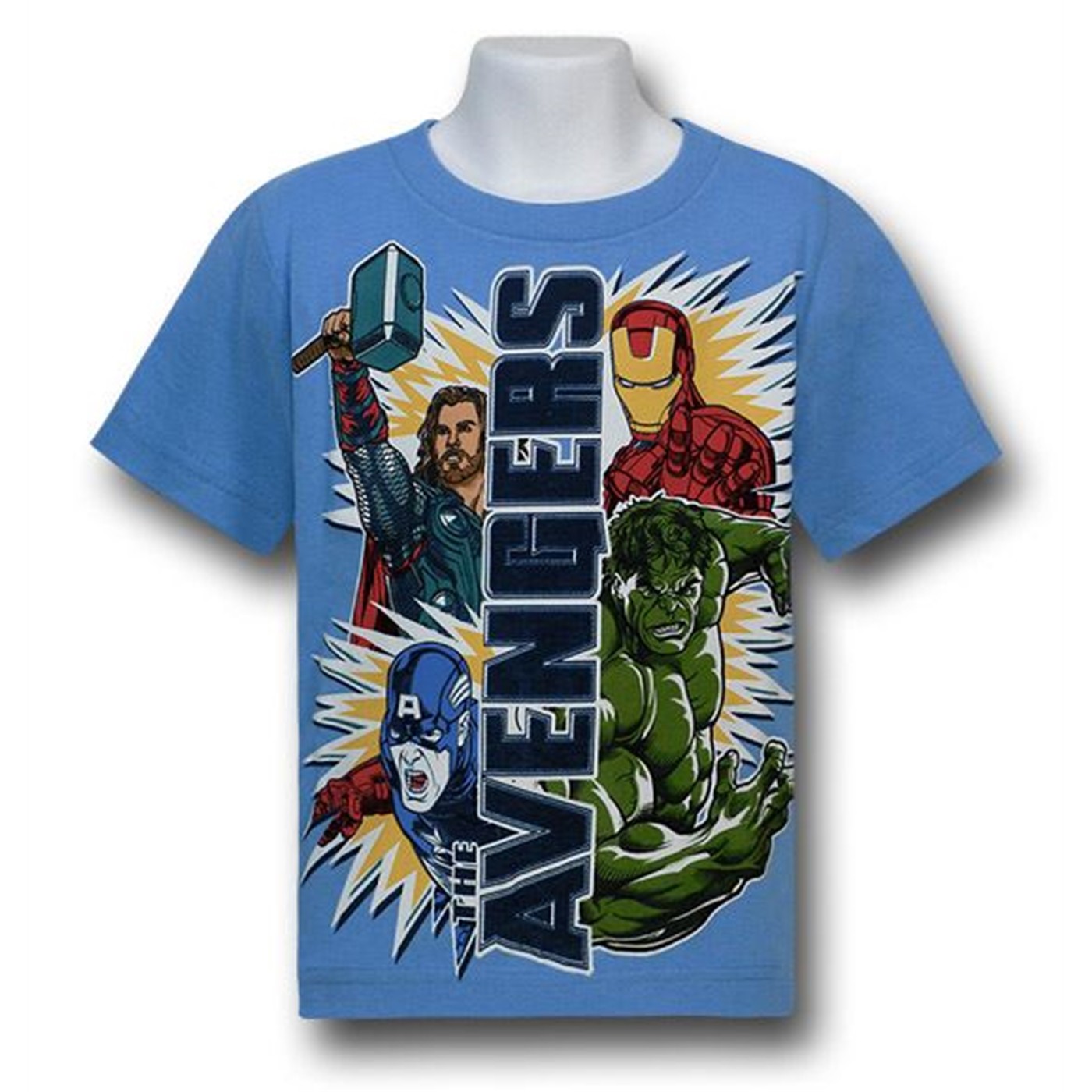 Avengers Movie Color Change Juvenile T-Shirt