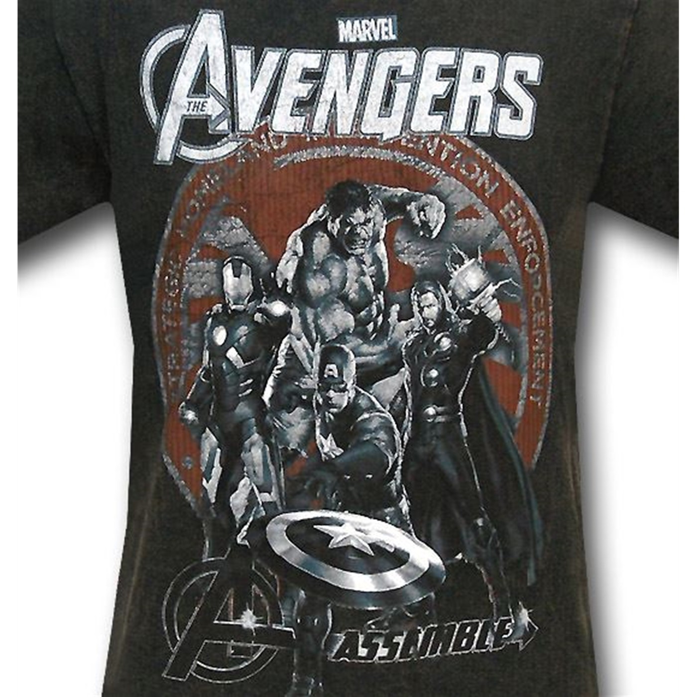 Avengers SHIELD Assemble 30 Single T-Shirt