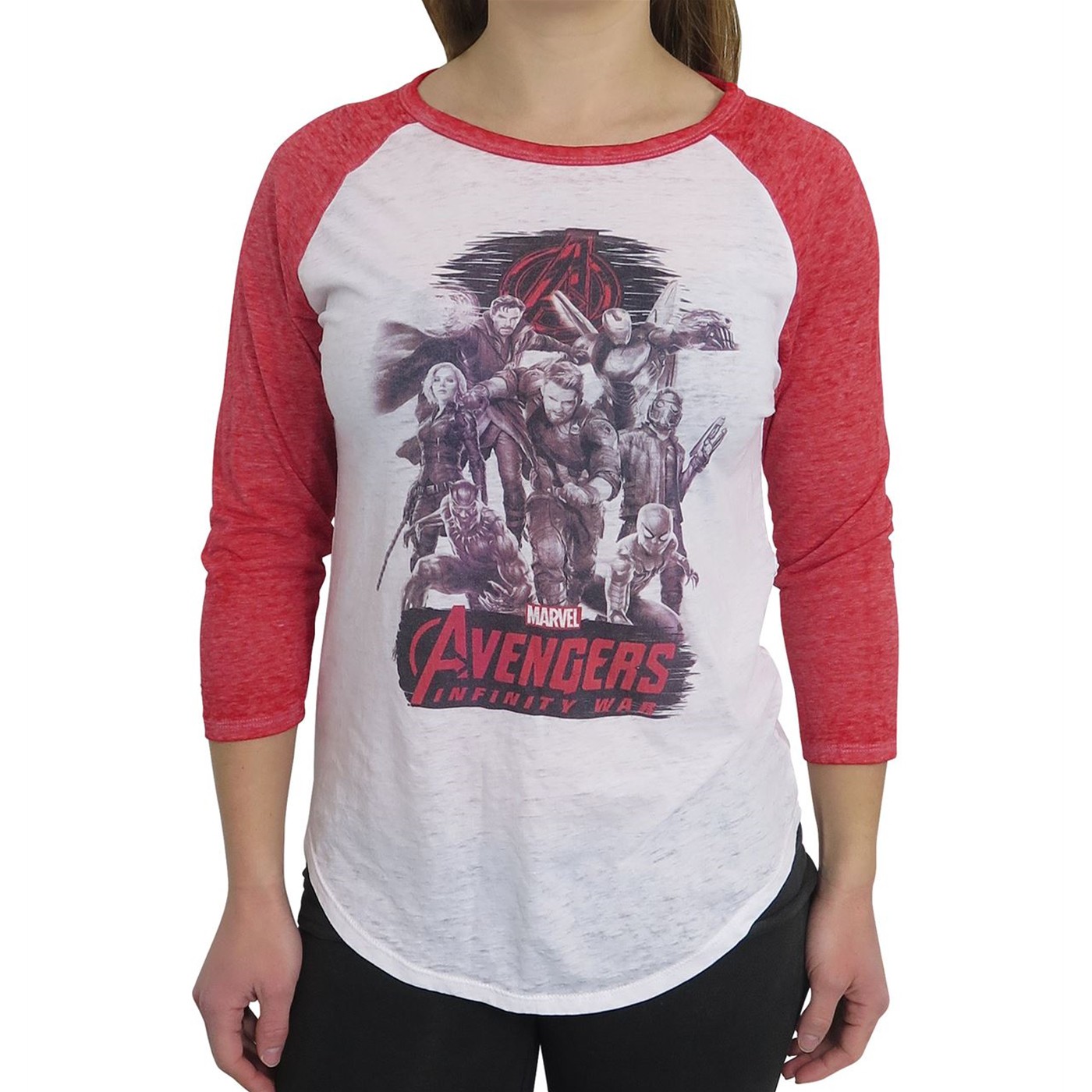 Avengers Infinity War Women's Baseball T-Shirt