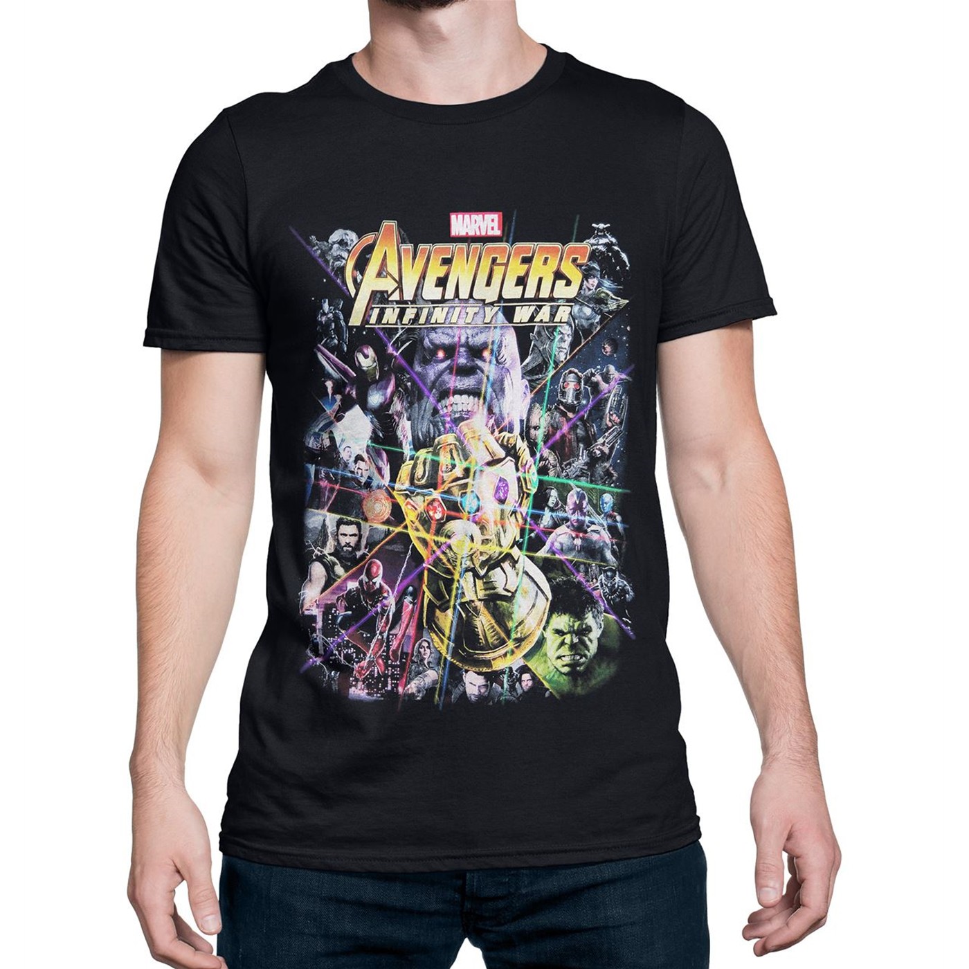 Avengers Infinity War Movie Poster Men's T-Shirt