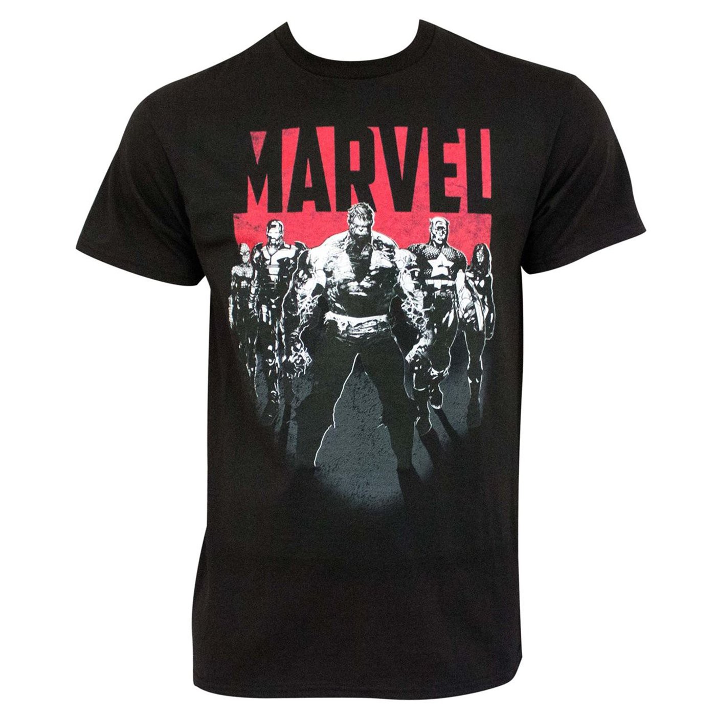 Marvel Avengers Men's Black T-Shirt