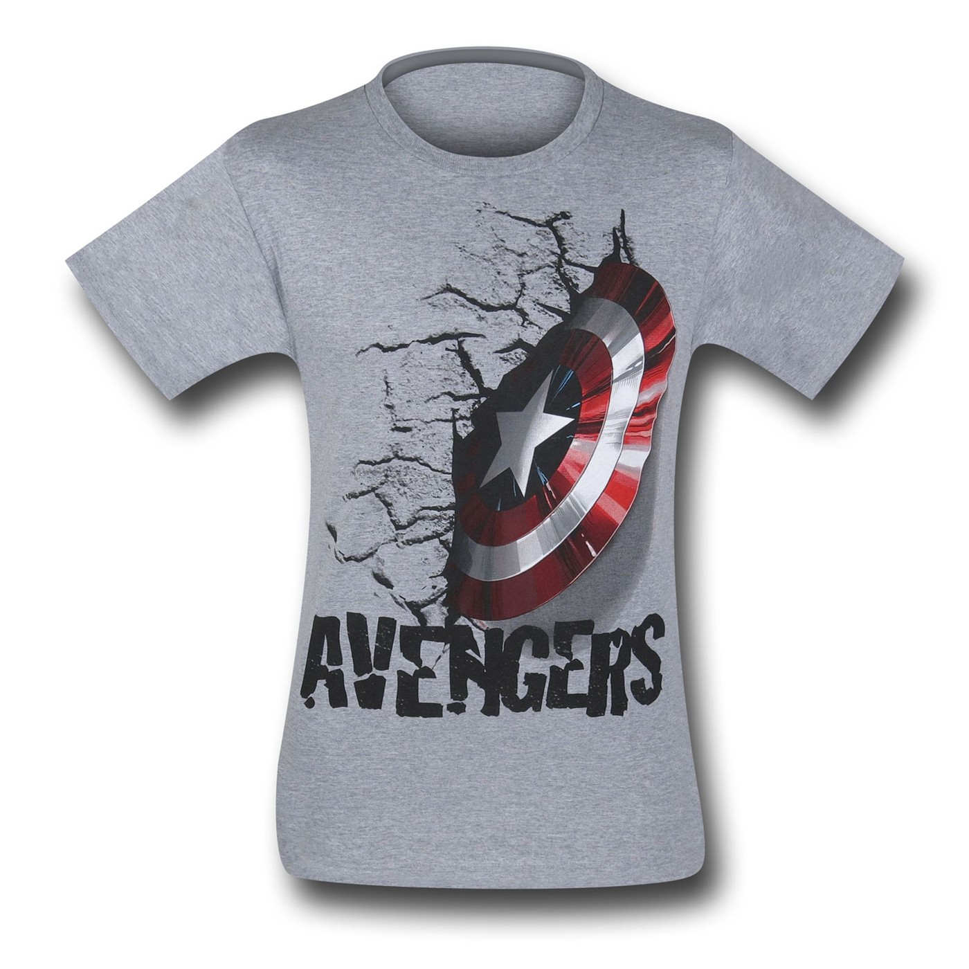Avengers Cap Shield Impact T-Shirt