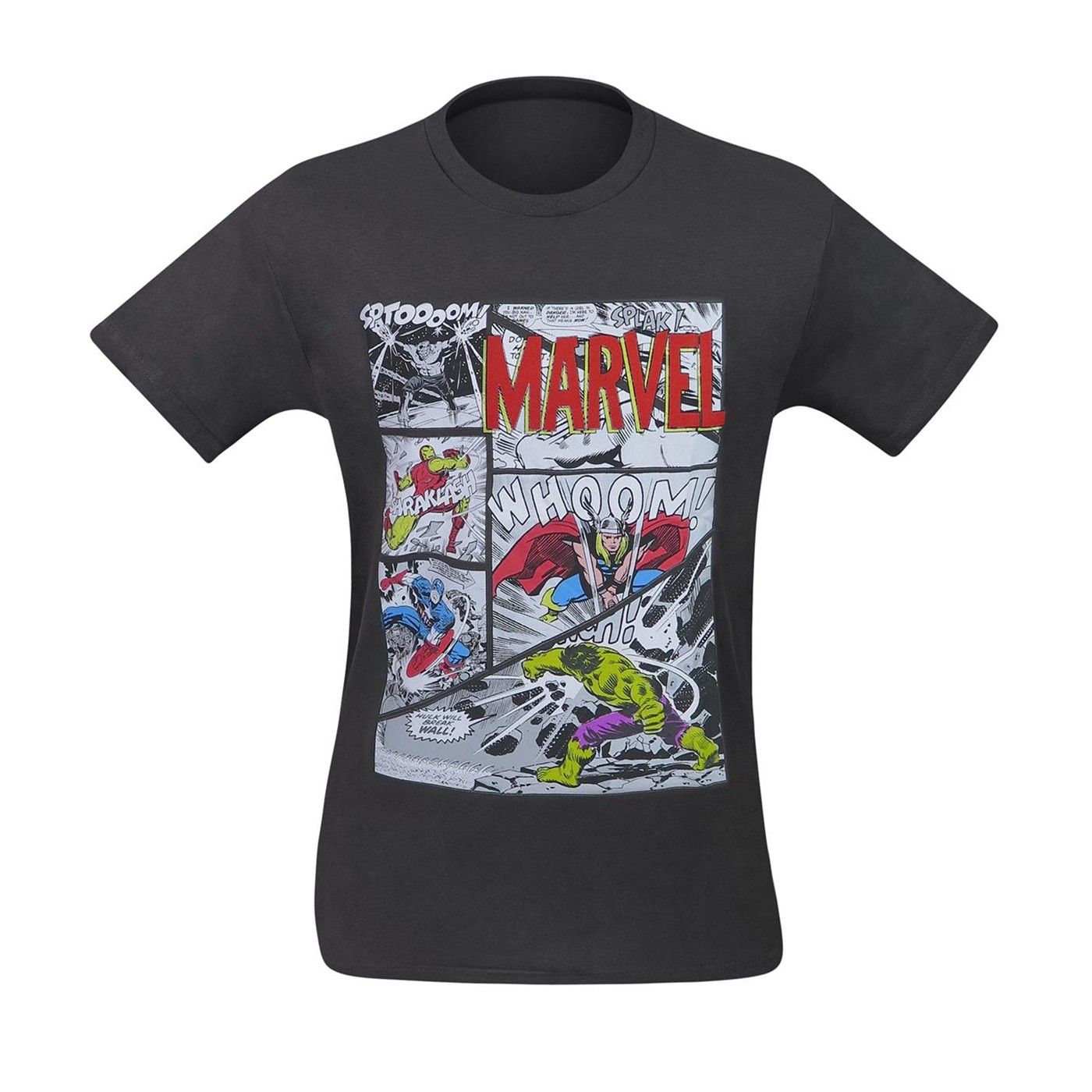 Avengers Splash Page Men's T-Shirt