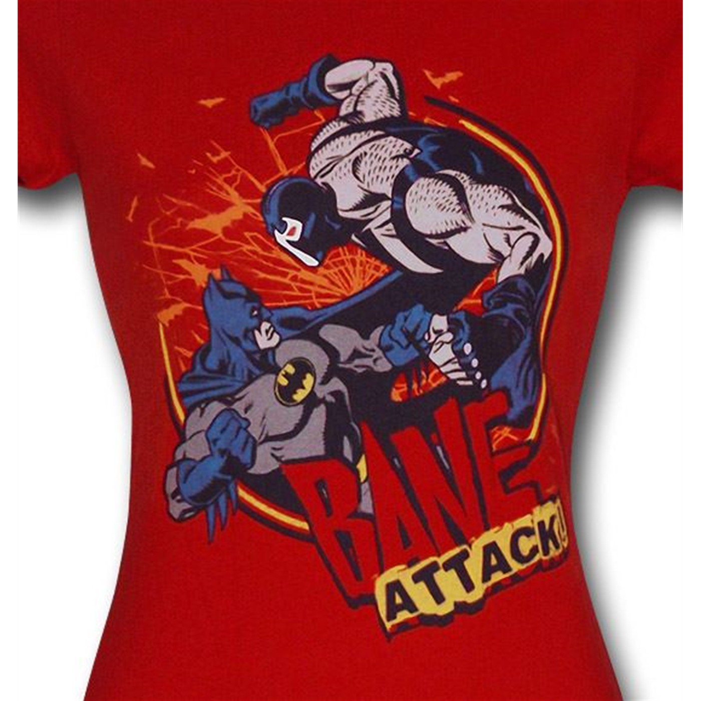 Batman Bane Attack Junior Womens T-Shirt