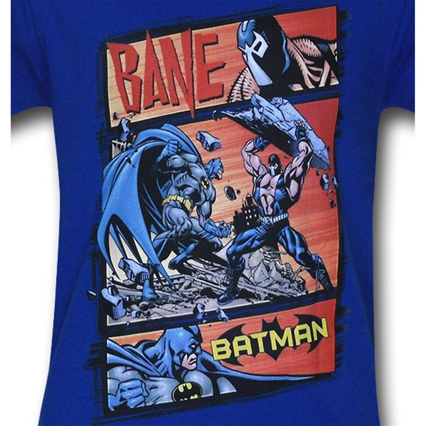 Batman Vs Bane Epic Battle Kids T-Shirt