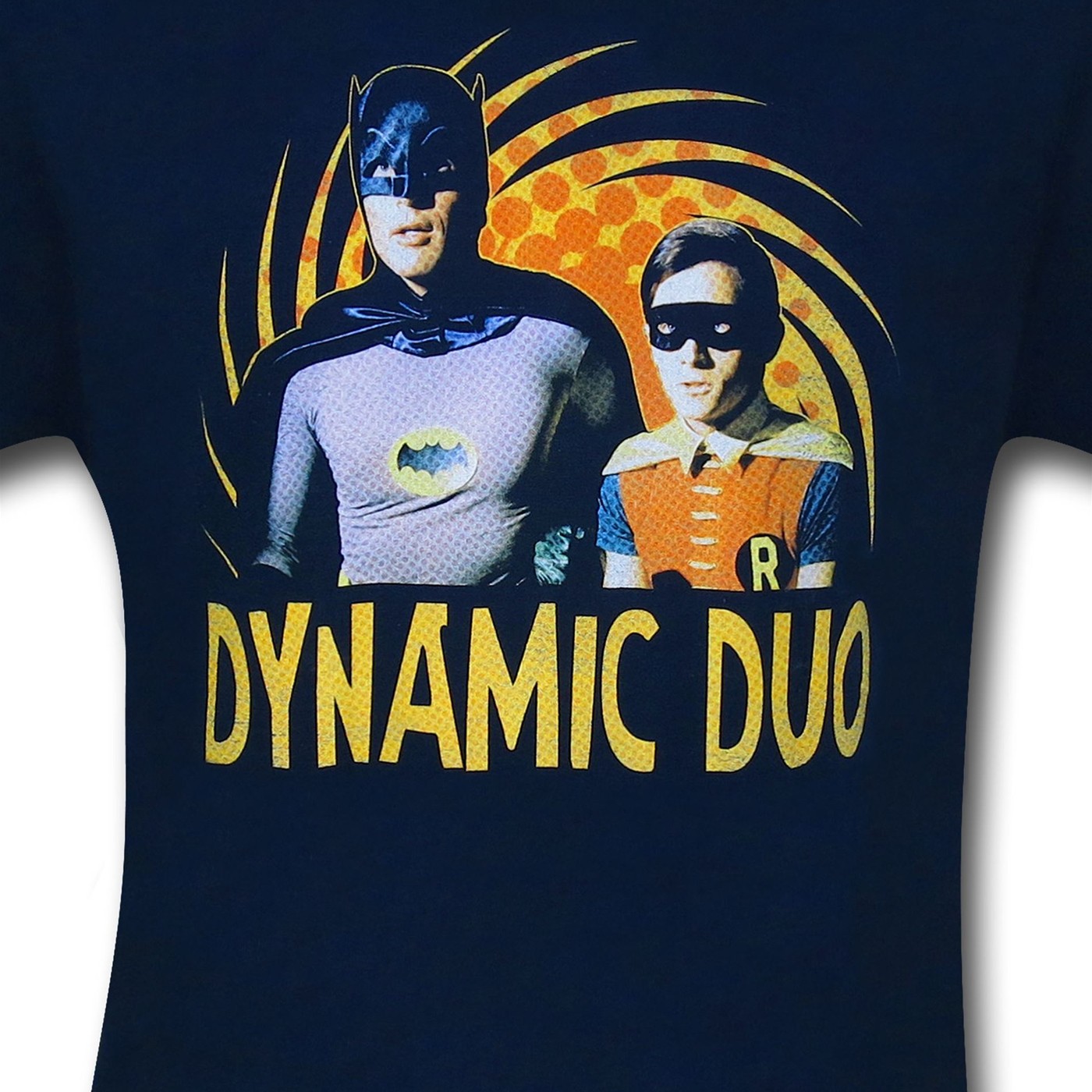 Batman 66 Dynamic Duo Navy T-Shirt