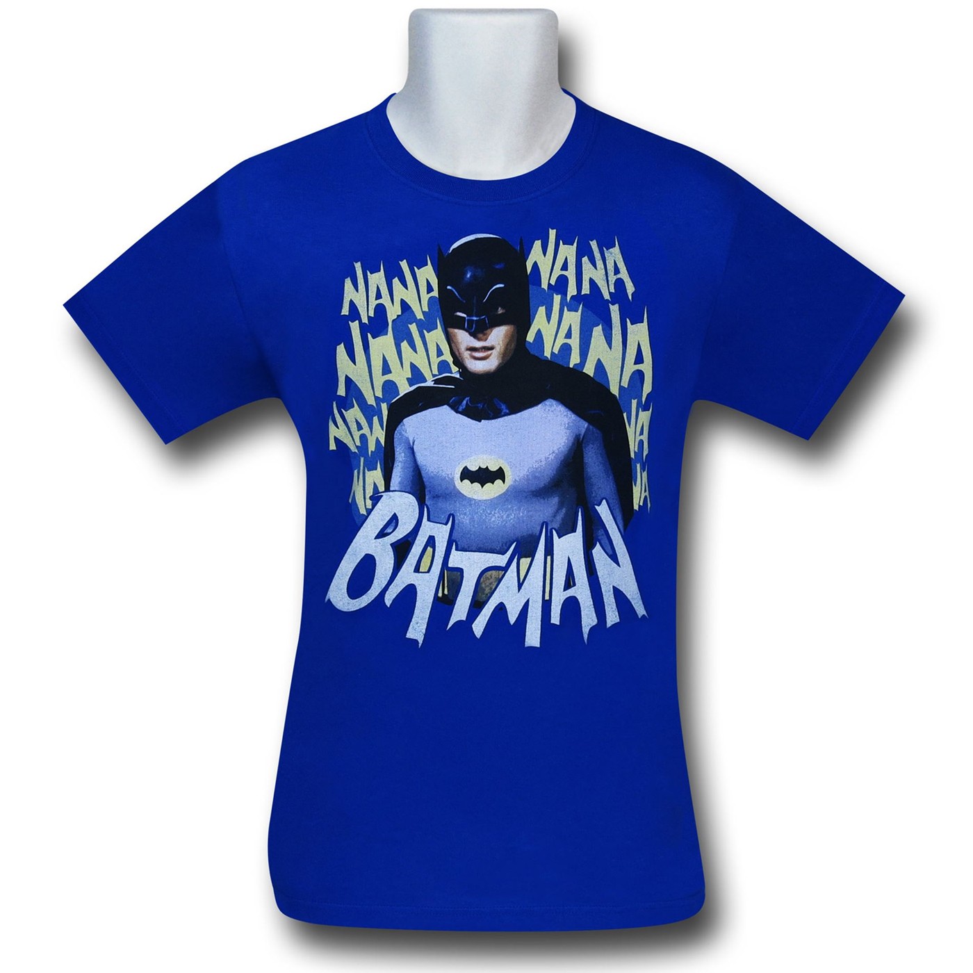 Batman 66 Theme Background Royal Blue T-Shirt