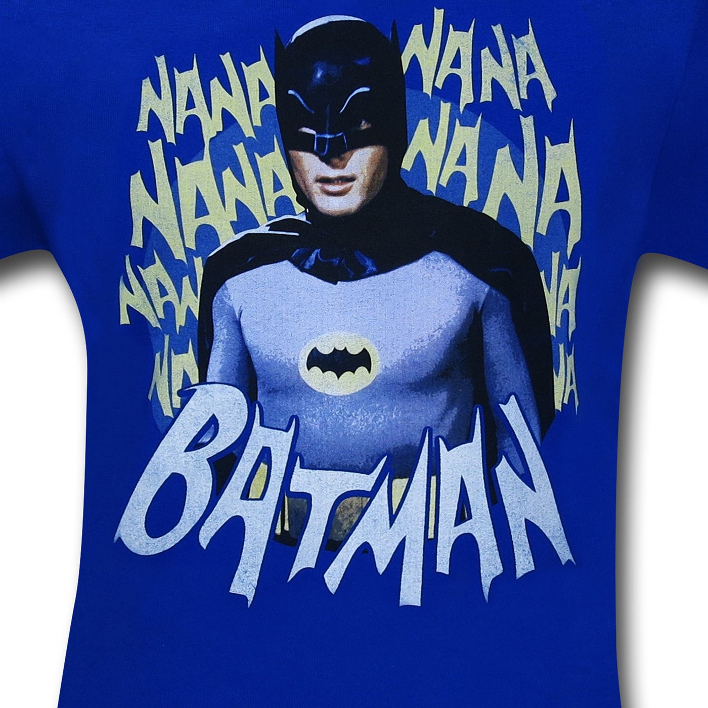 Batman 66 Theme Background Royal Blue T-Shirt
