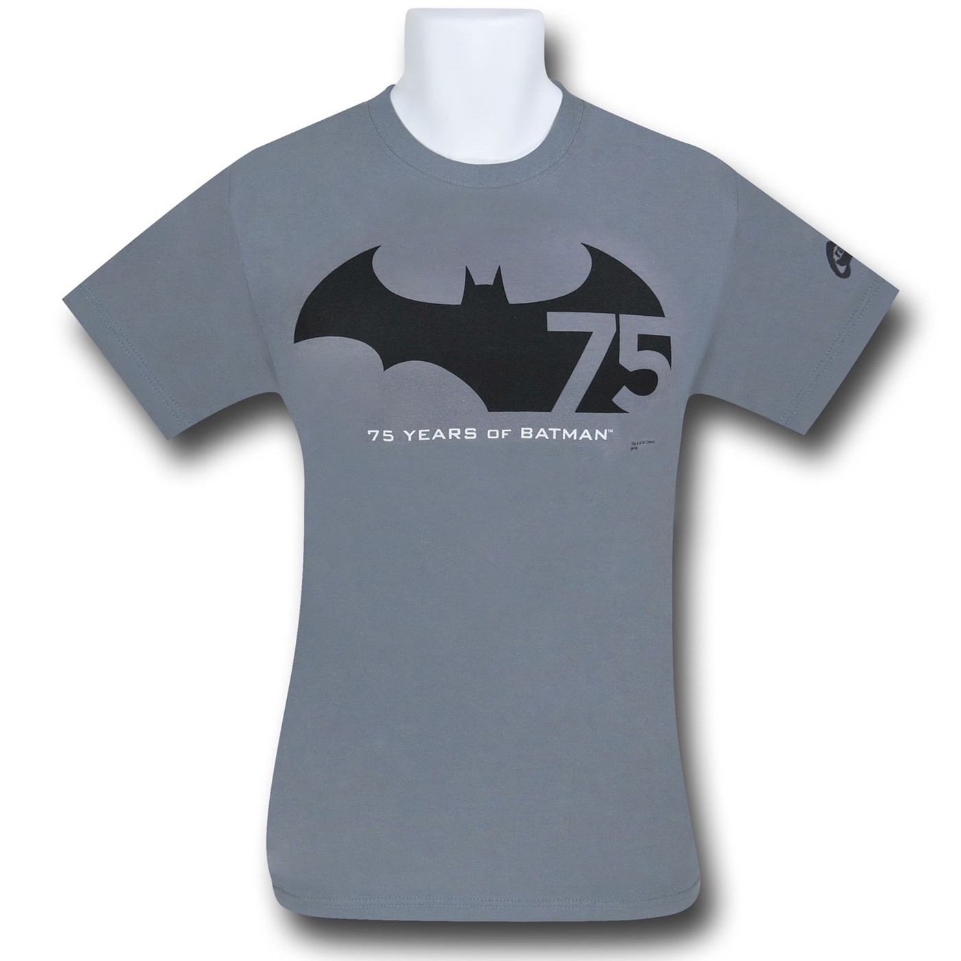 Batman 75th Year Anniversary Detective DC Comics Licensed Adult T-Shirt