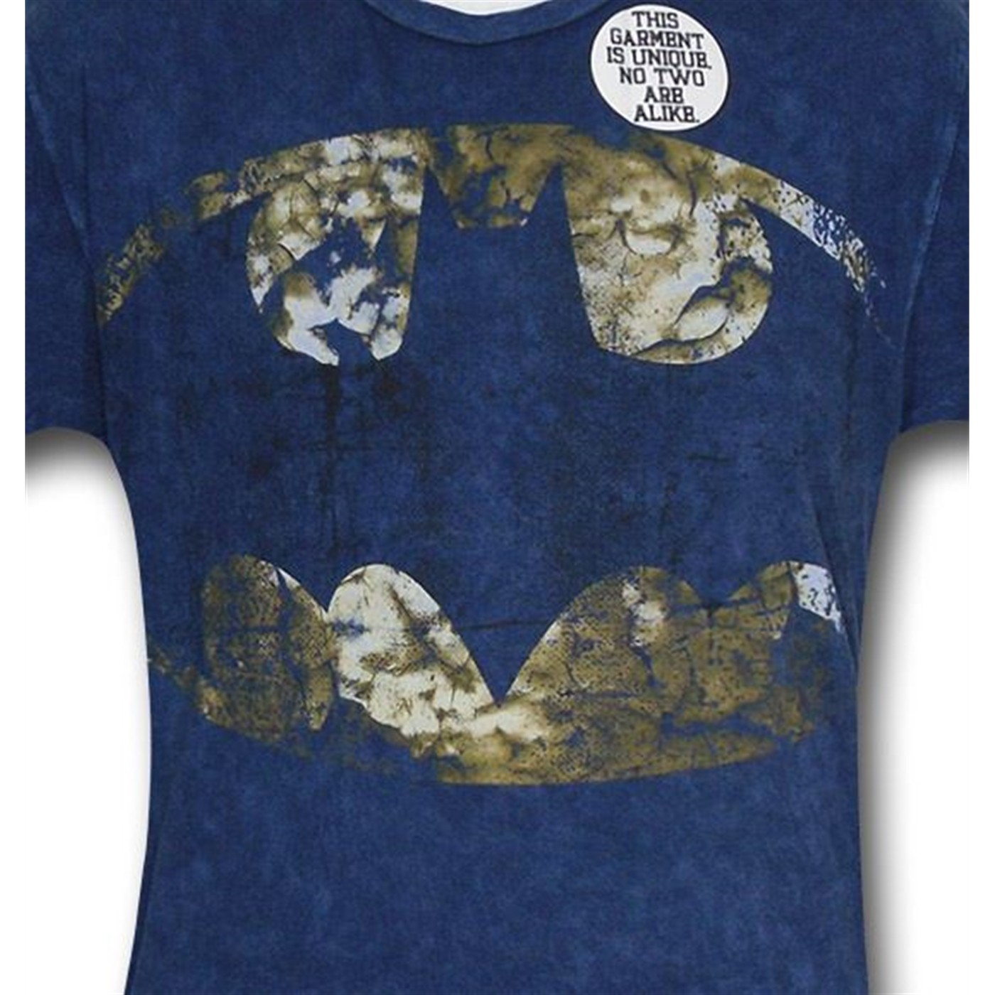 Batman Acid Wash Symbol T-Shirt