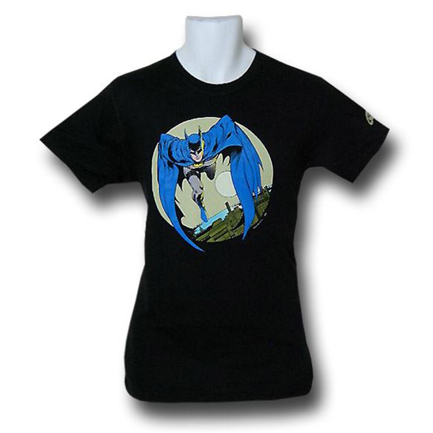 Batman Charging Circle T-Shirt