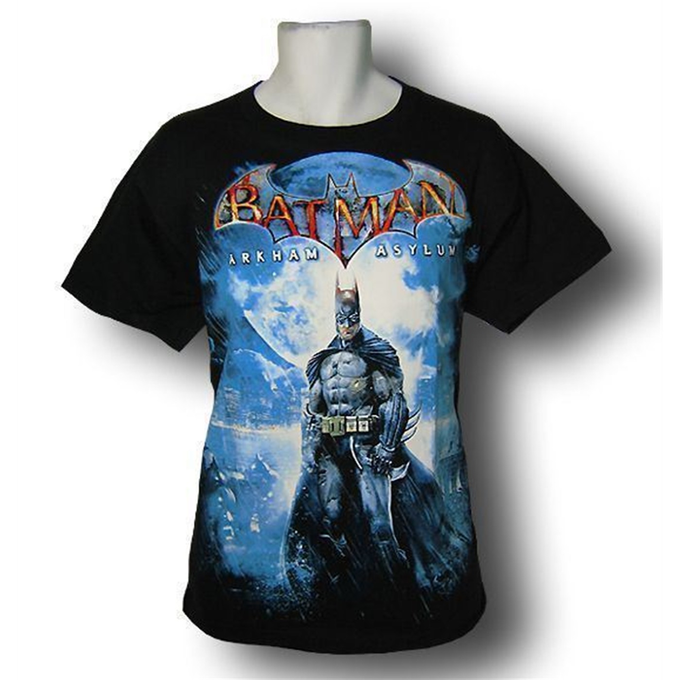 Batman Arkham Asylum Cityscape T-Shirt