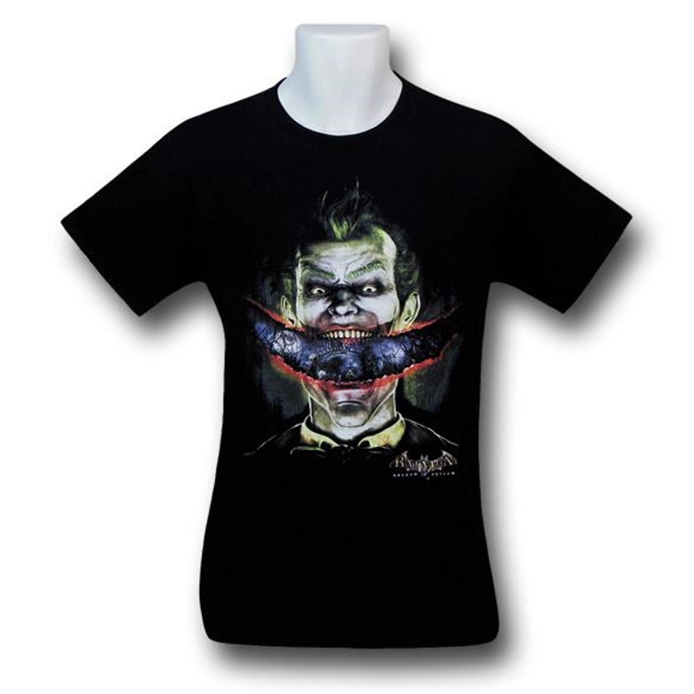 Batman Arkham Asylum Torn Smile T-Shirt