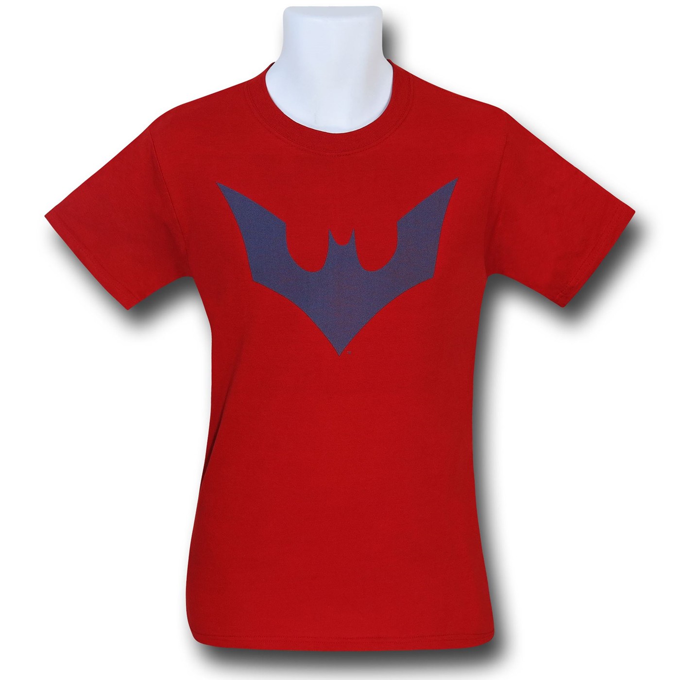 Batman Beyond Symbol on Red T-Shirt