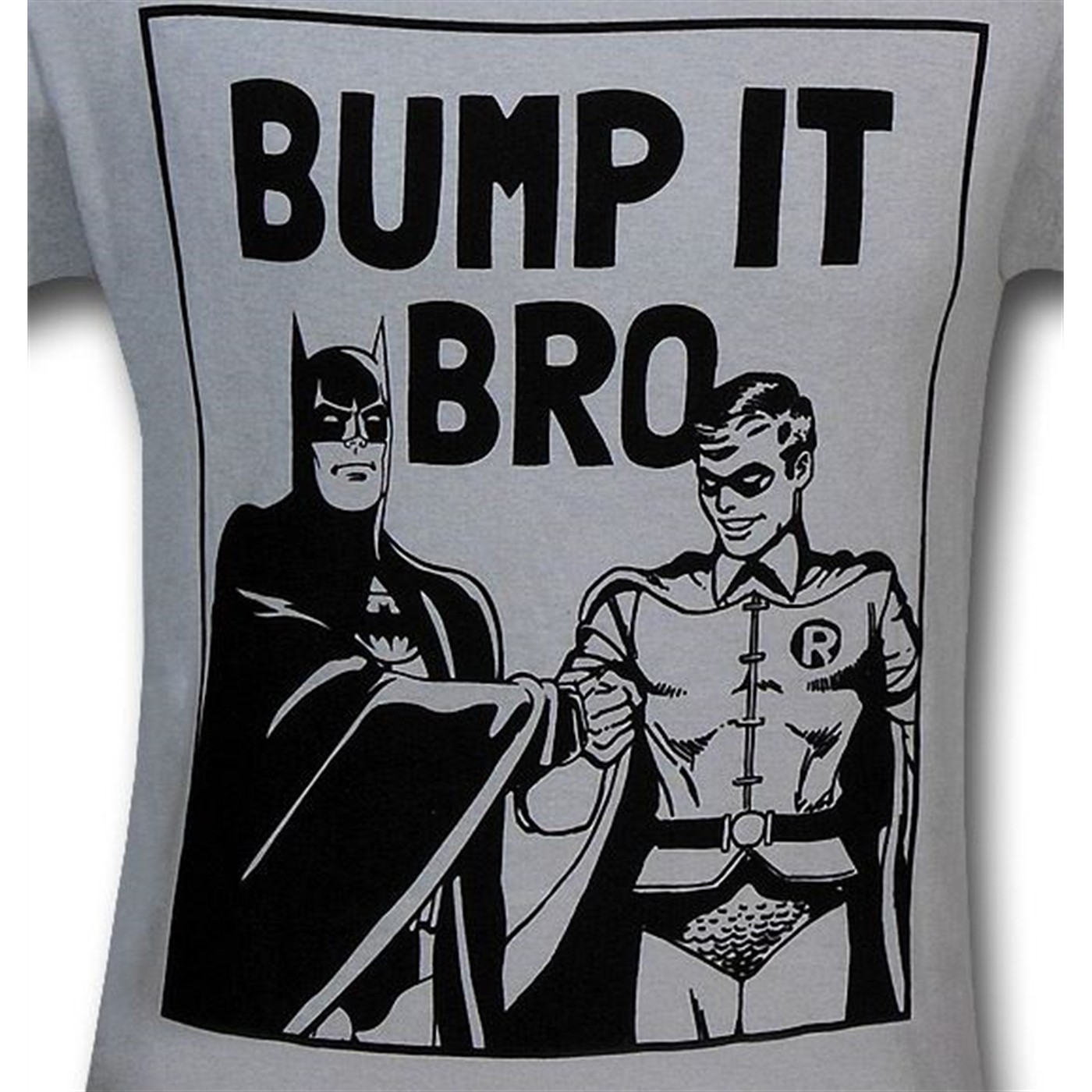 Batman and Robin Bump It Bro T-Shirt