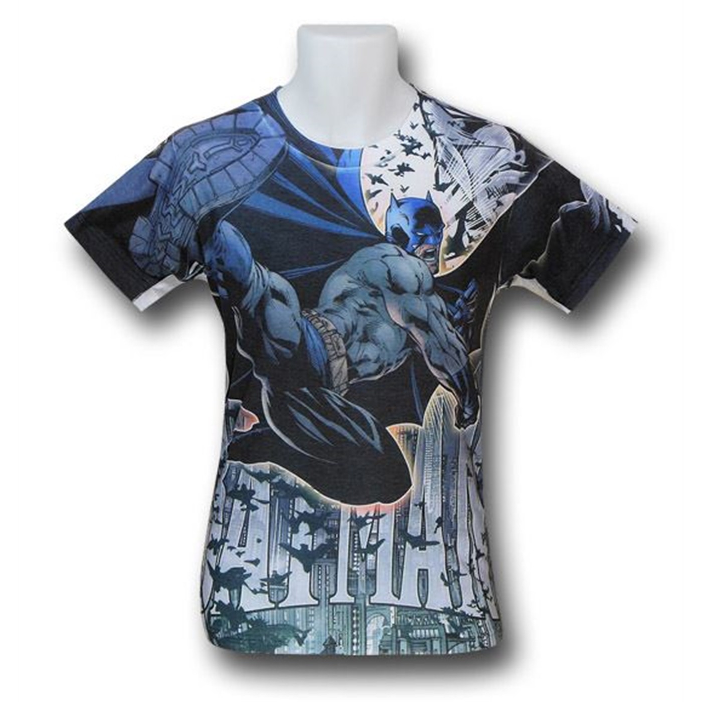 Batman Big Boot Kick Sublimated T-Shirt