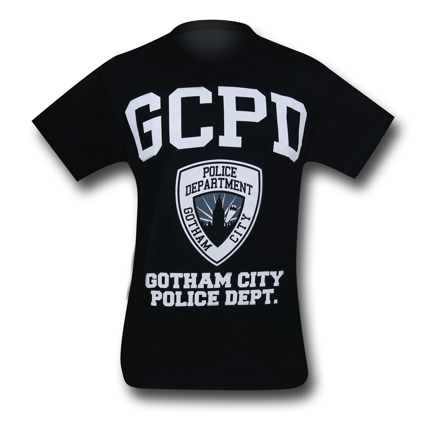 Gotham City GCPD Black & White T-Shirt
