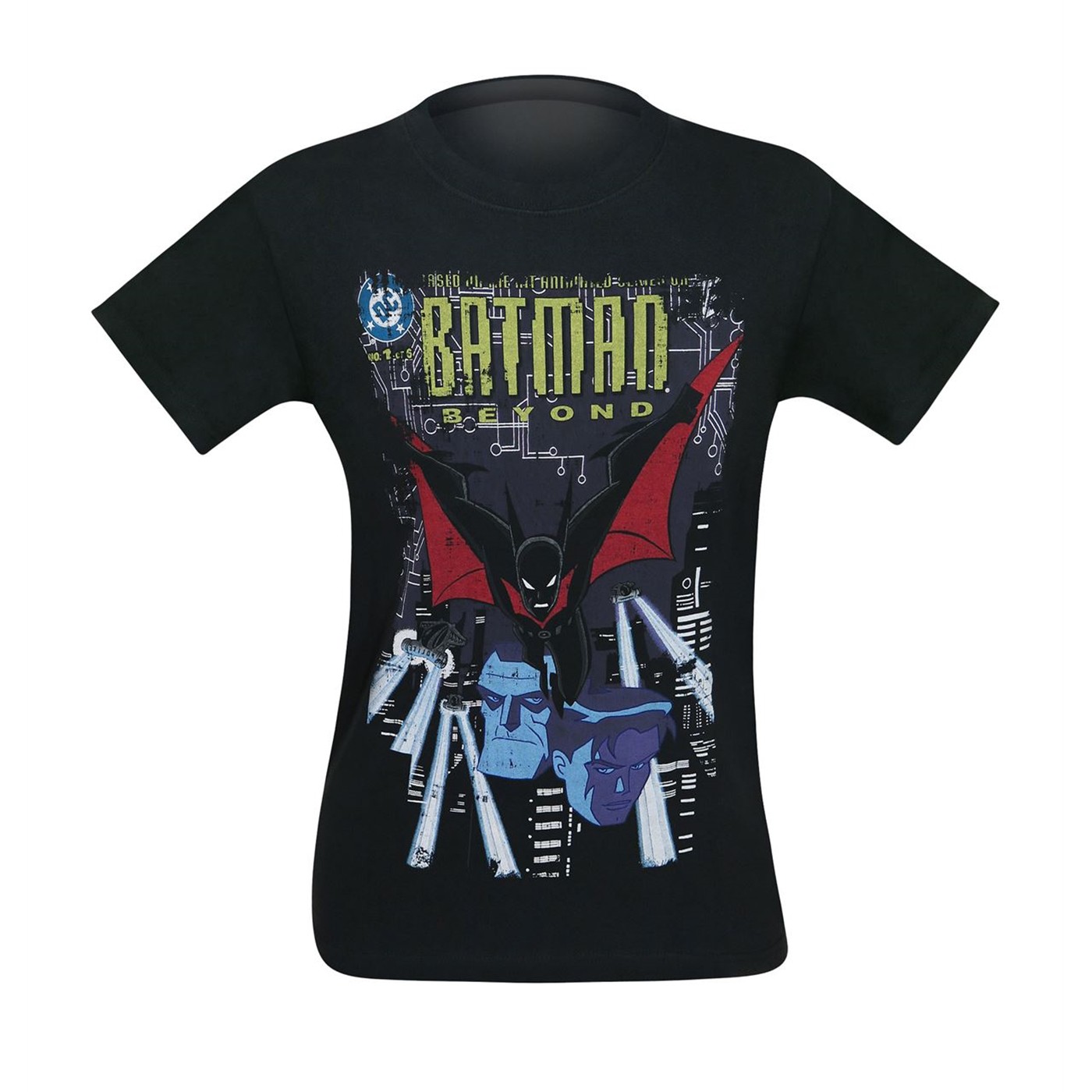 Batman Beyond Distressed #1 Cover Men's T-Shirt