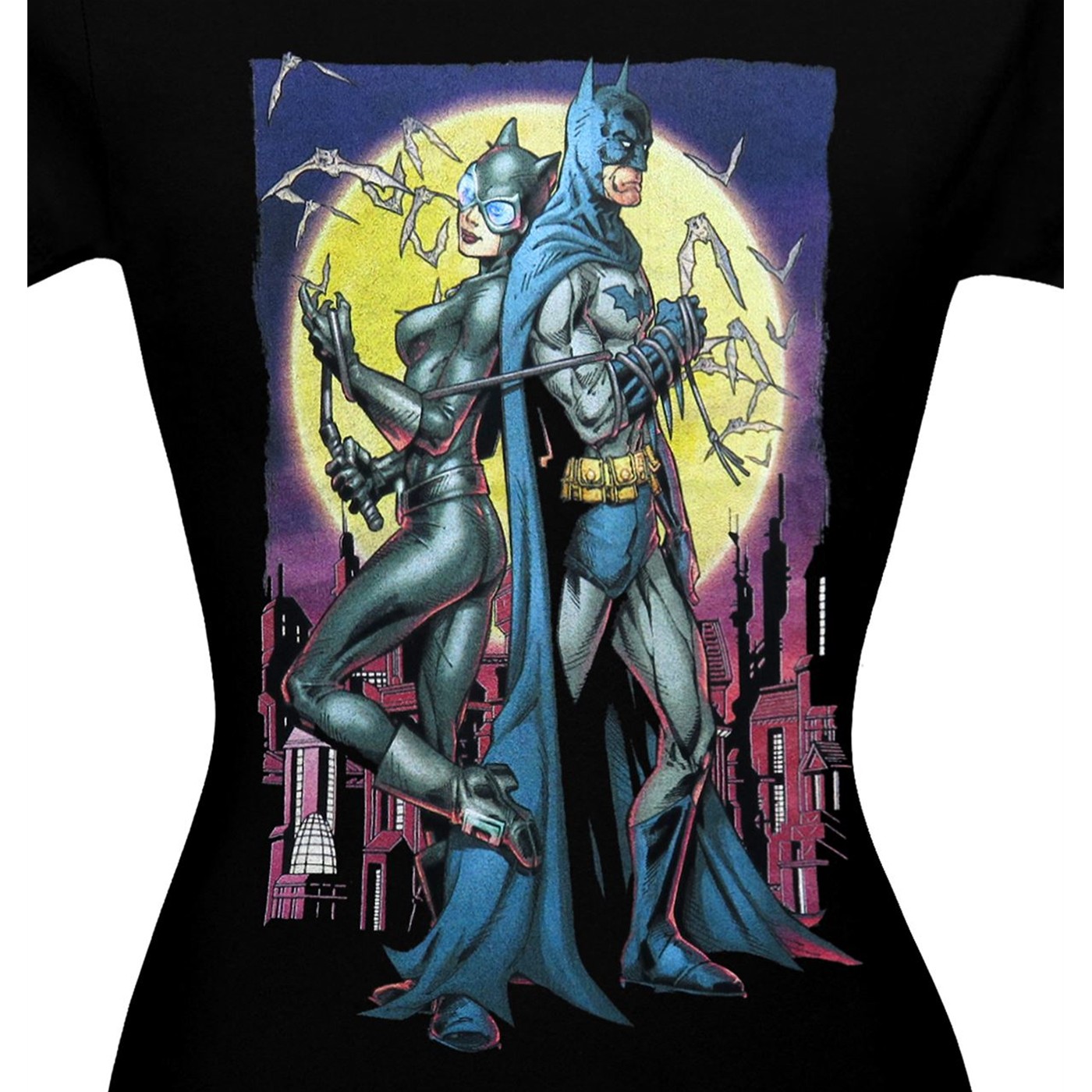 Batman Catwoman Wrap Women's T-Shirt