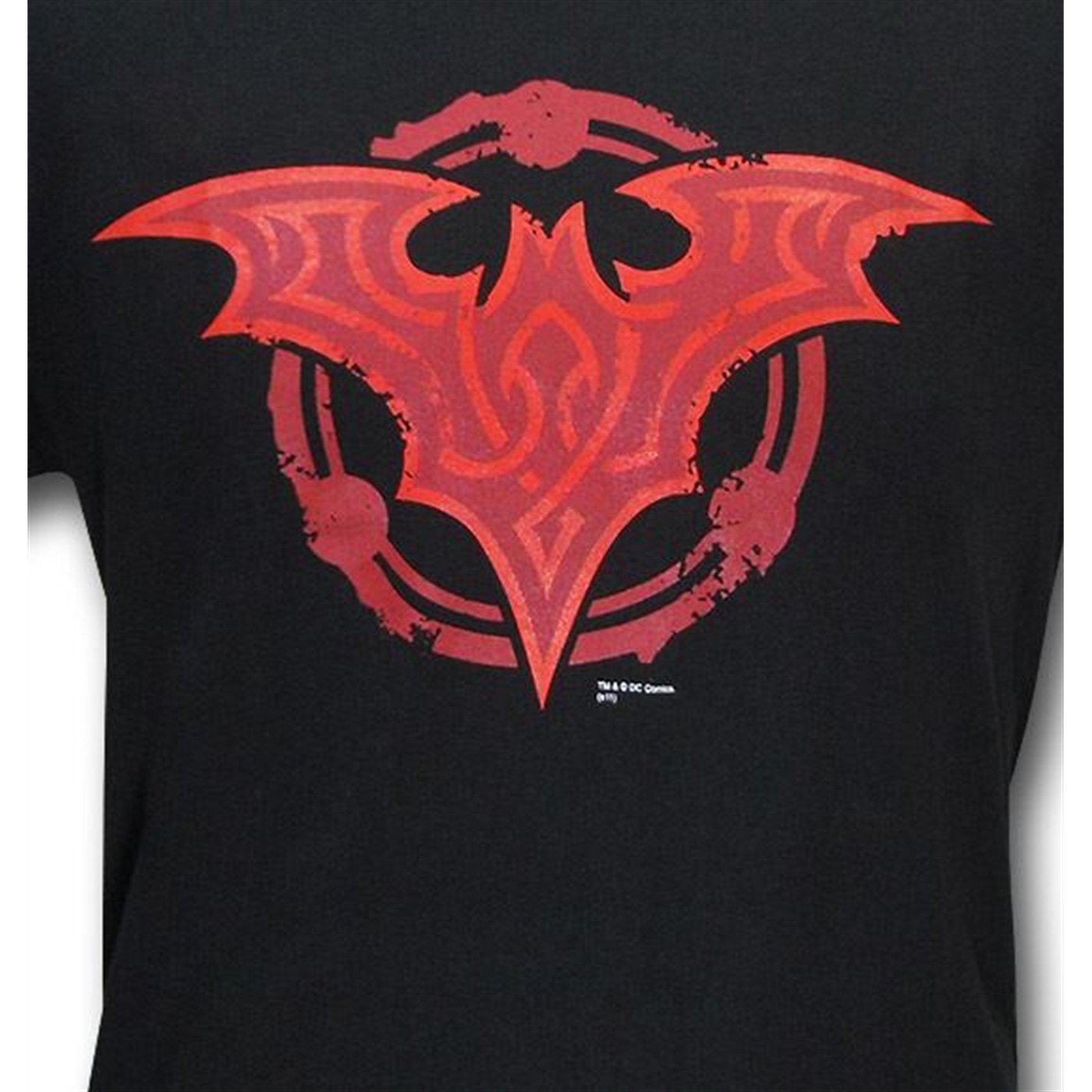 Batman Red Celtic Symbol T-Shirt