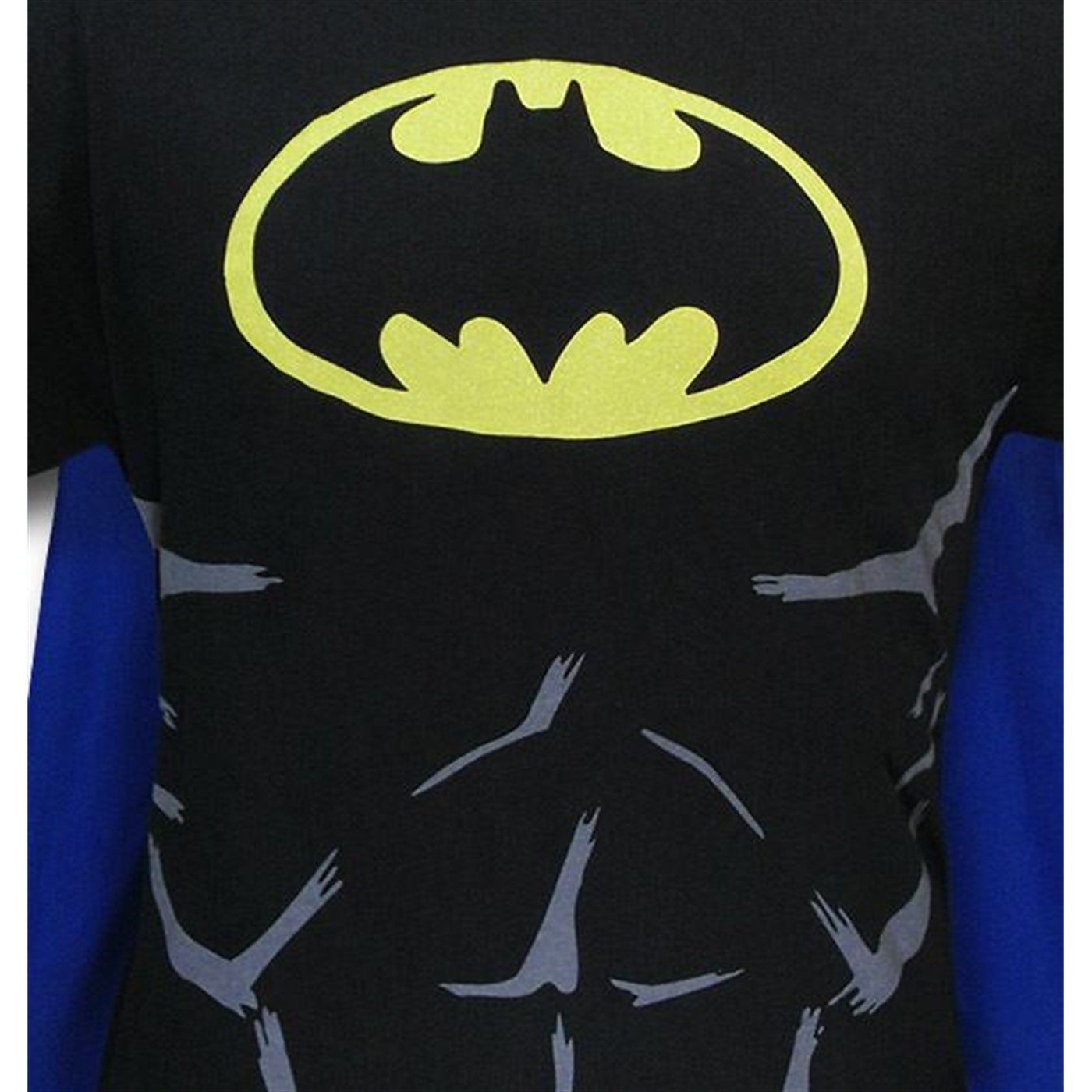 Batman Costume Caped T-Shirt