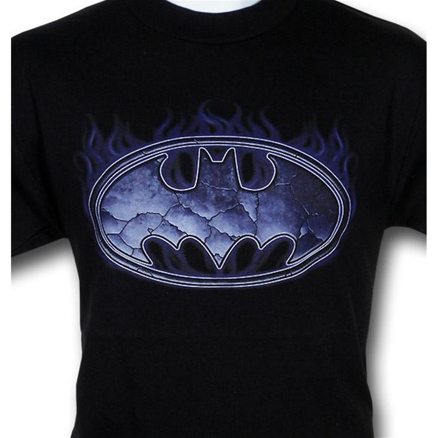 Batman Cracked Symbol T-Shirt