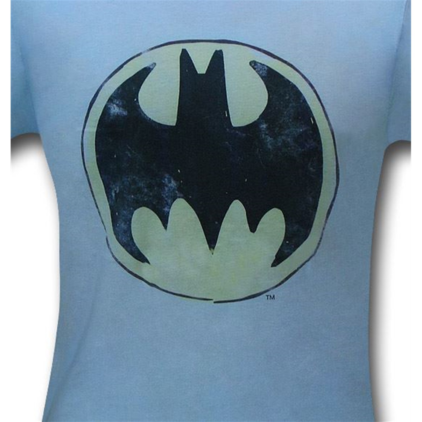 Batman Circle Symbol Blue 30 Single T-Shirt