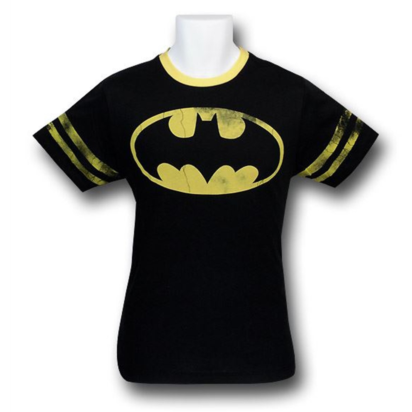 Batman Distressed Athlete T-Shirt
